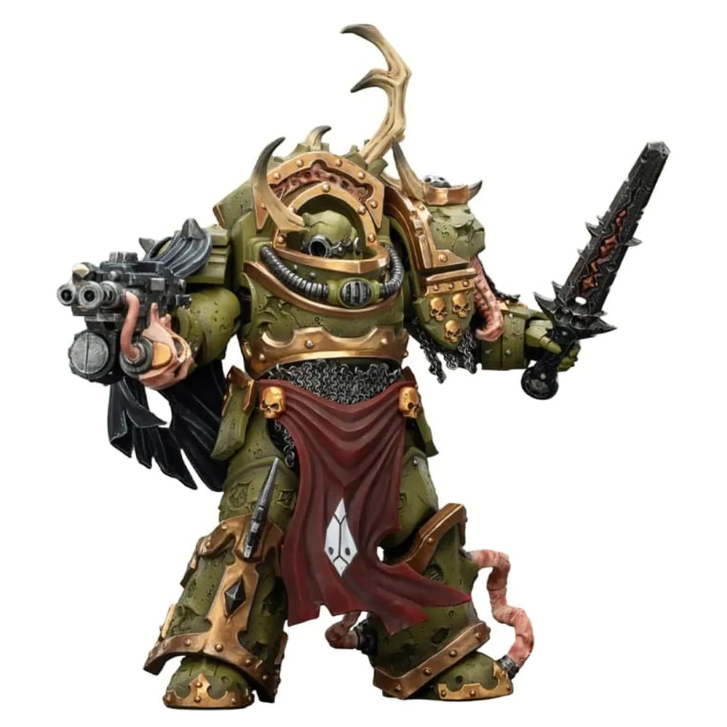 Warhammer 40,000 figurica Death Guard Blightlord Terminator 3 z Combi-bolter in Bubotic Blade 14 cm fotografija izdelka