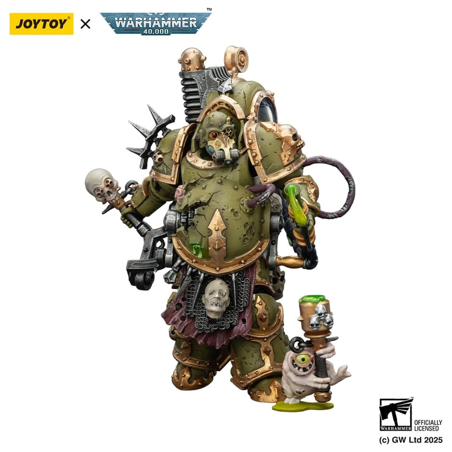 Warhammer 40,000 Akcijska figura Death Guard Foul Blightspawn with Plague Sprayer 12 cm fotografija izdelka
