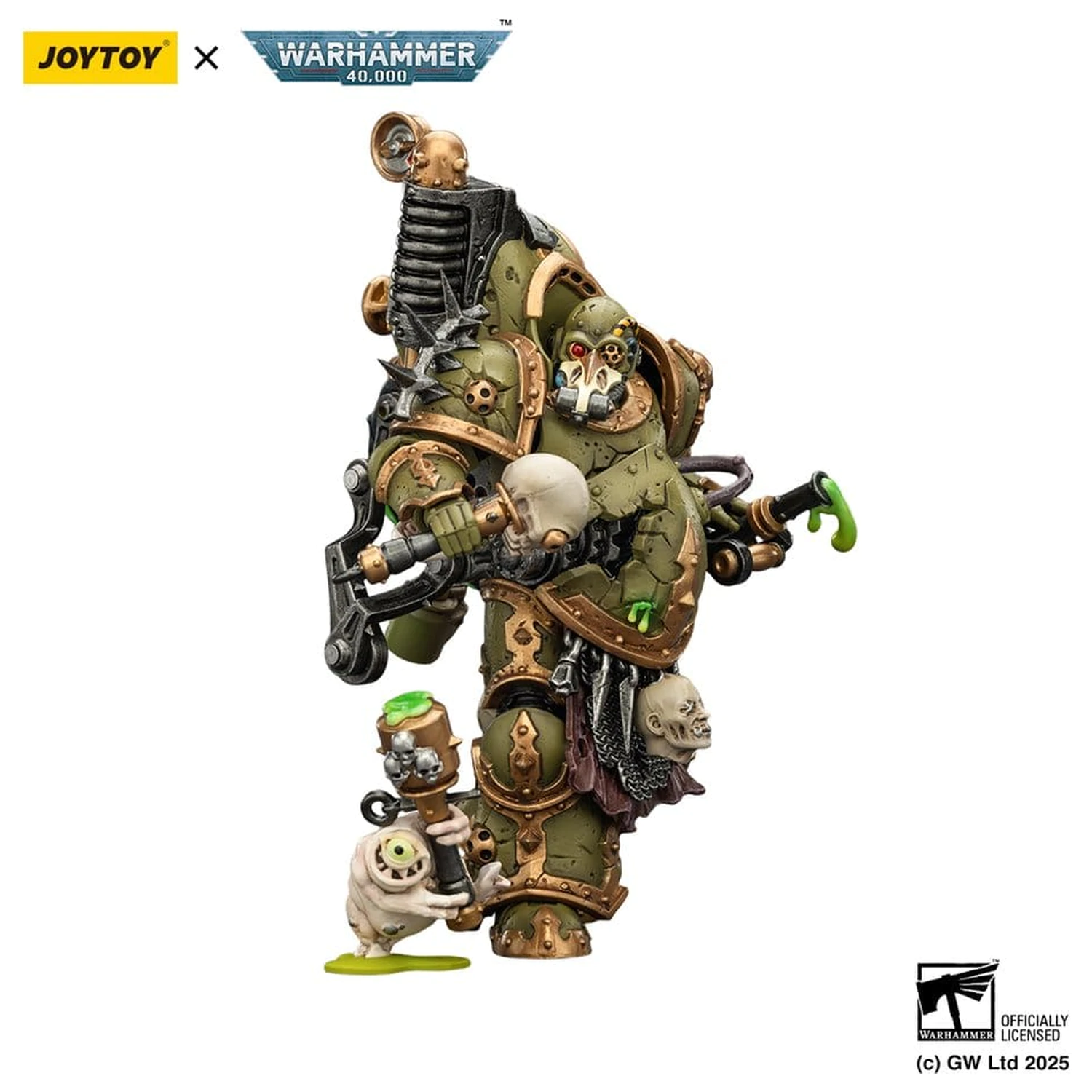 Warhammer 40,000 Akcijska figura Death Guard Foul Blightspawn with Plague Sprayer 12 cm fotografija izdelka