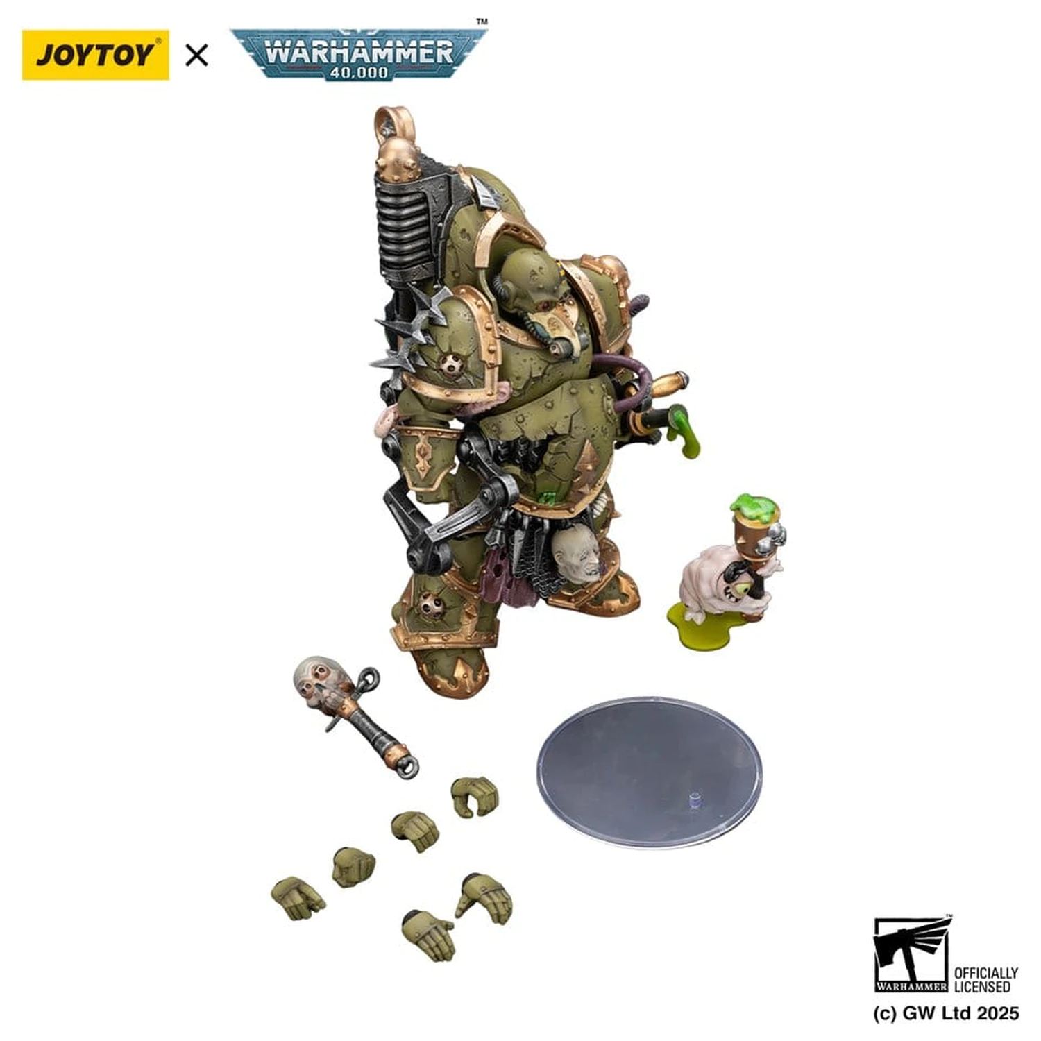 Warhammer 40,000 Akcijska figura Death Guard Foul Blightspawn with Plague Sprayer 12 cm fotografija izdelka
