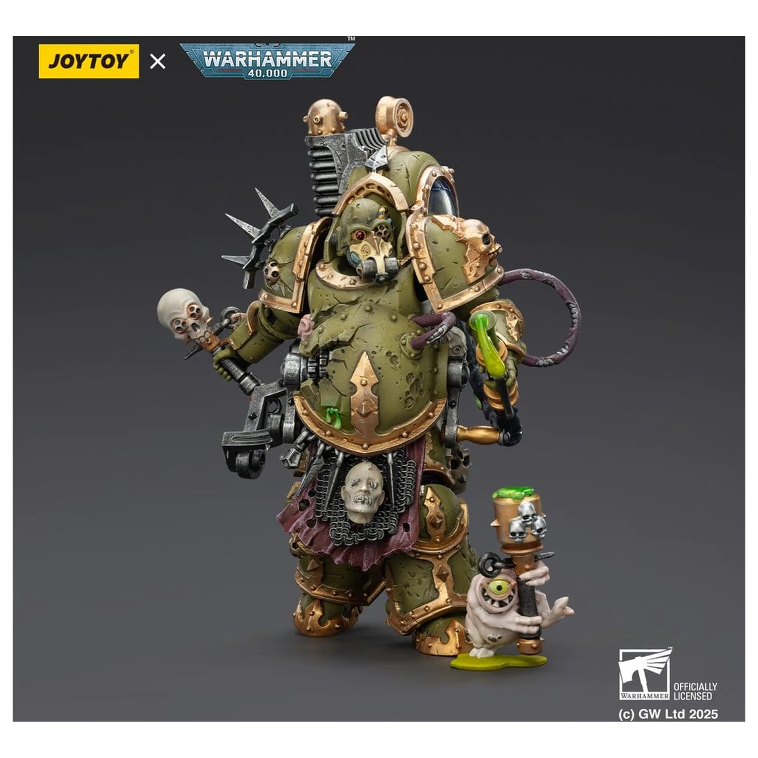 Warhammer 40,000 Akcijska figura Death Guard Foul Blightspawn with Plague Sprayer 12 cm fotografija izdelka