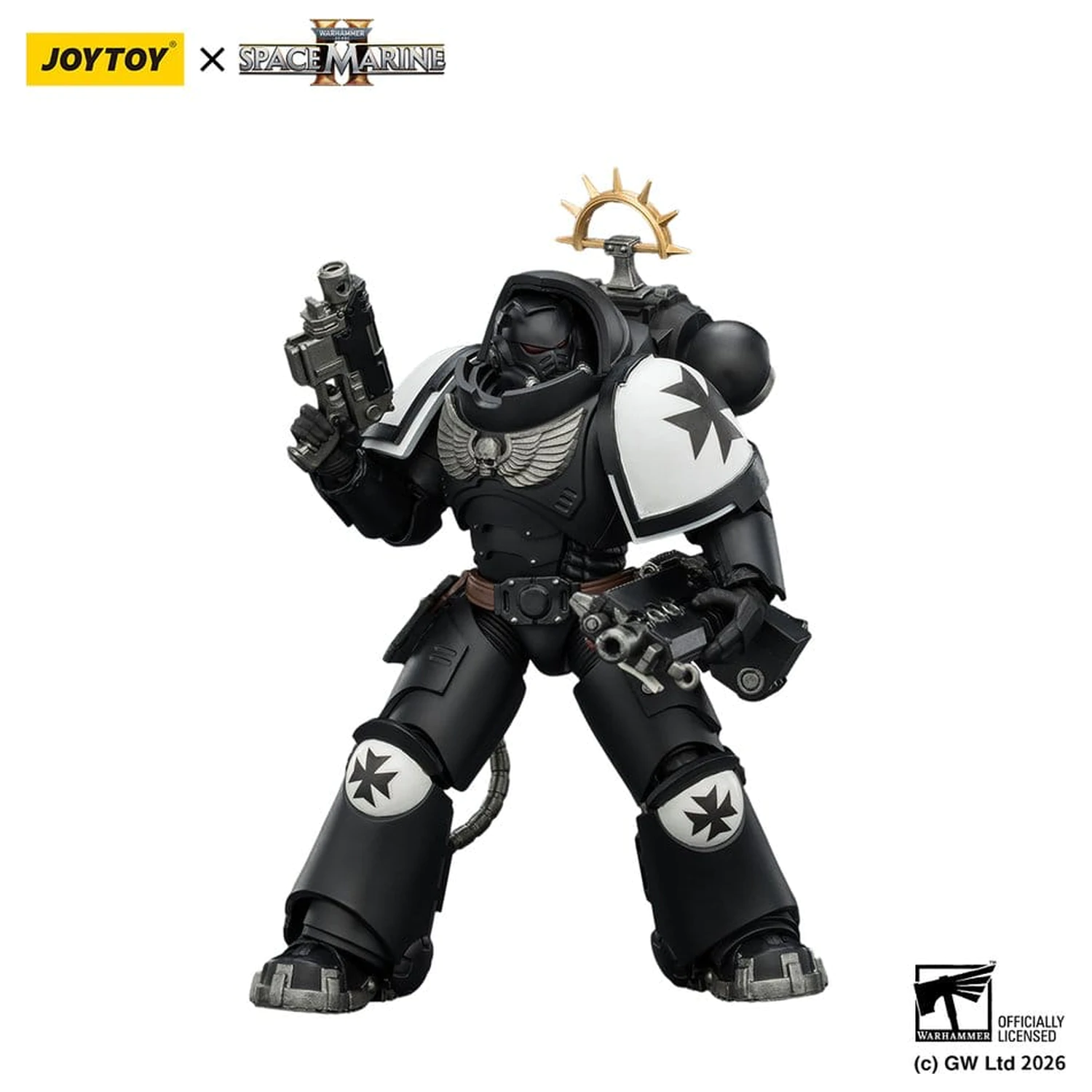 Warhammer 40,000 figurica akcijska igra izdaja Black Templars Heavy Intercessor 13 cm fotografija izdelka