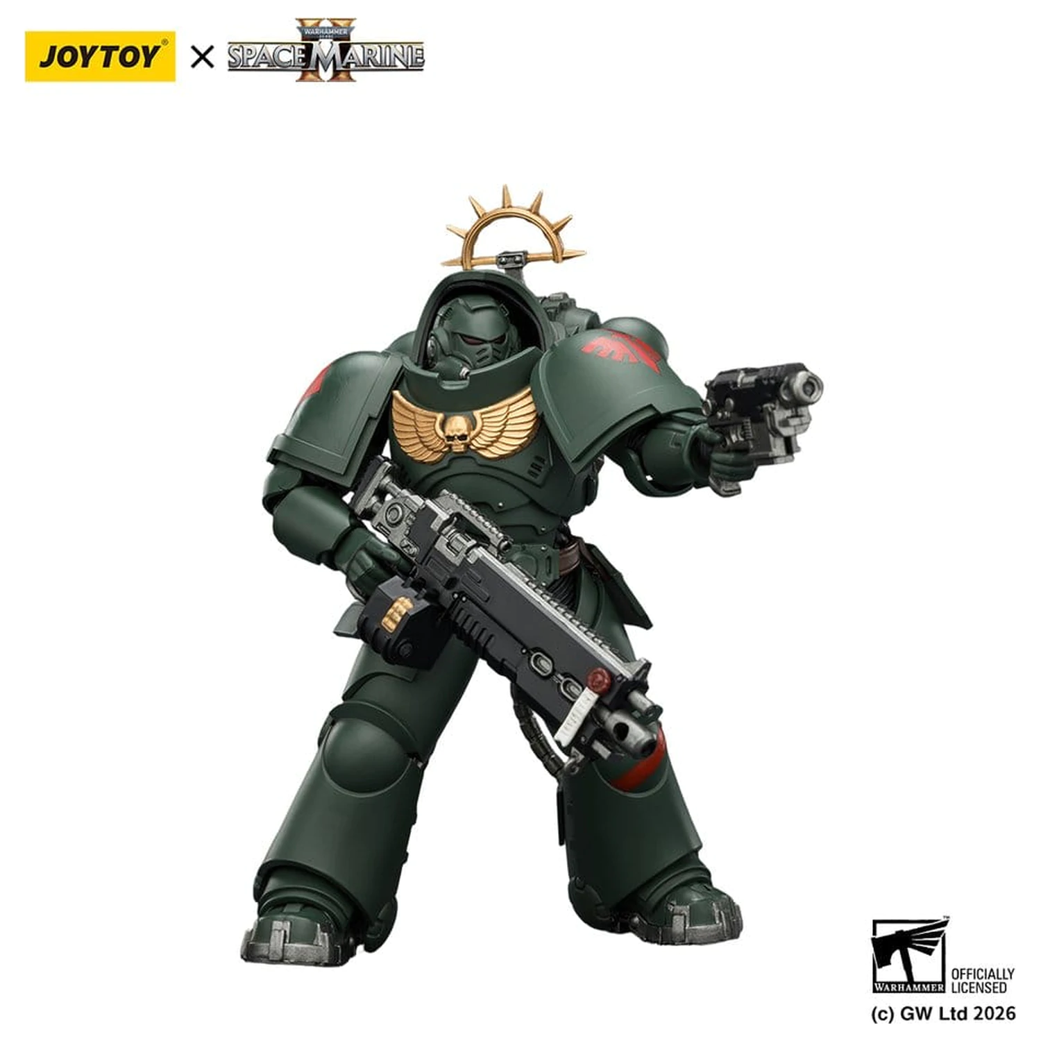 Warhammer 40,000 Akcijska figura Game Edition Dark Angels Heavy Intercessor 13 cm fotografija izdelka