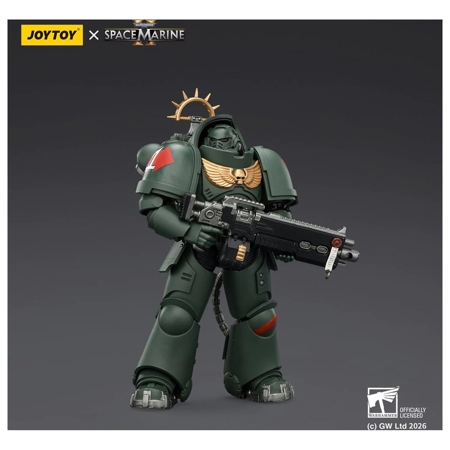 Warhammer 40,000 Akcijska figura Game Edition Dark Angels Heavy Intercessor 13 cm fotografija izdelka