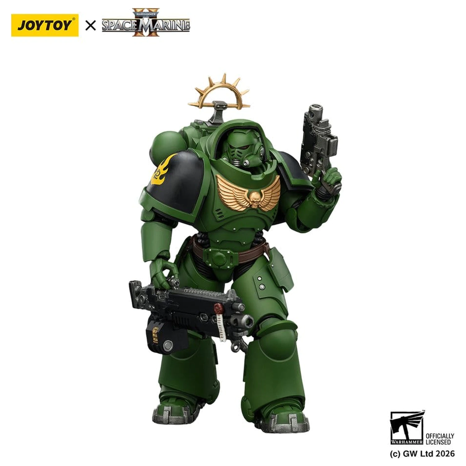 Warhammer 40,000 Akcijska figura Igra Edicija Salamanders Heavy Intercessor 13 cm fotografija izdelka