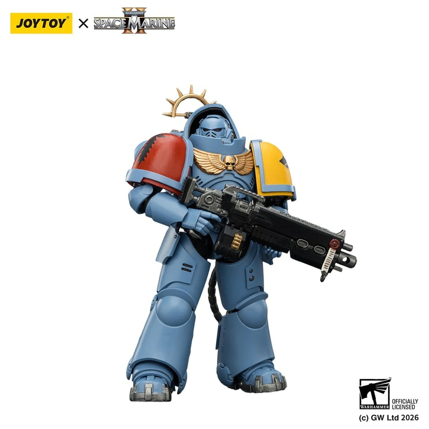 Warhammer 40,000 Akcijska figura Igra Edicija Space Wolves Heavy Intercessor 13 cm fotografija izdelka
