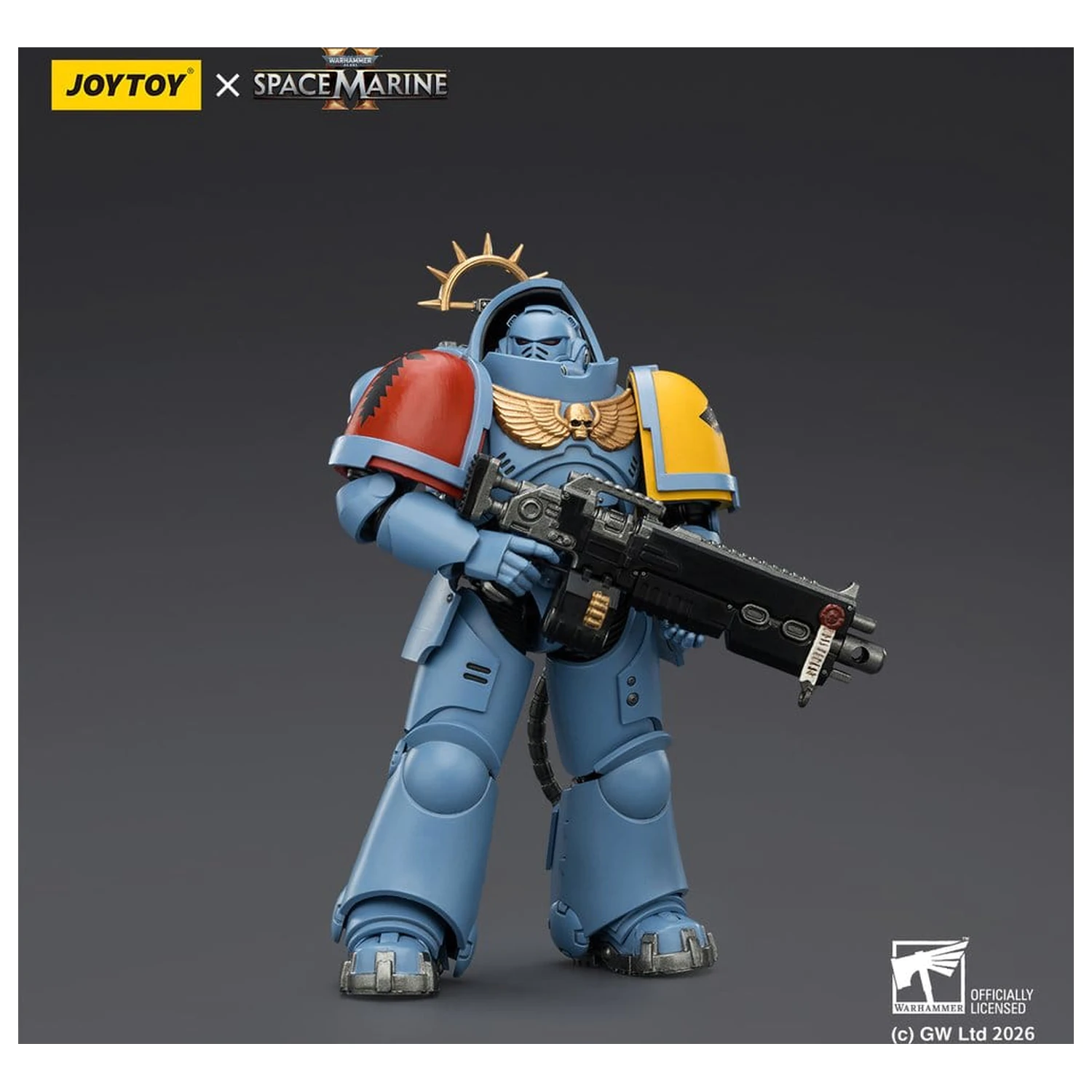 Warhammer 40,000 Akcijska figura Igra Edicija Space Wolves Heavy Intercessor 13 cm fotografija izdelka