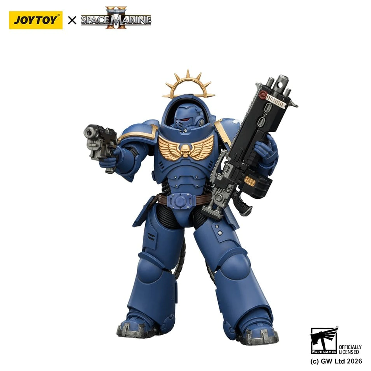 Warhammer 40,000 Action Figure Game Edition Ultramarines Heavy Intercessor 13 cm fotografija izdelka