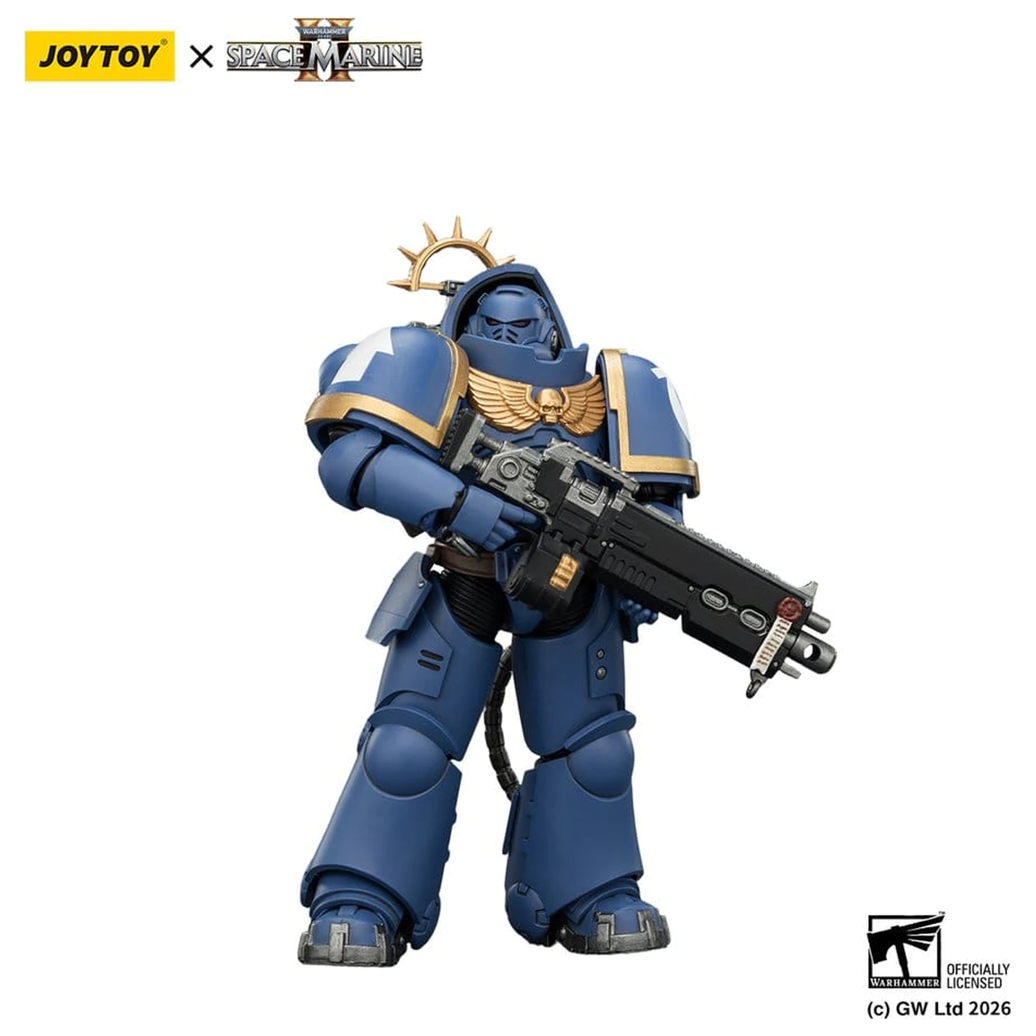 Warhammer 40,000 Action Figure Game Edition Ultramarines Heavy Intercessor 13 cm fotografija izdelka