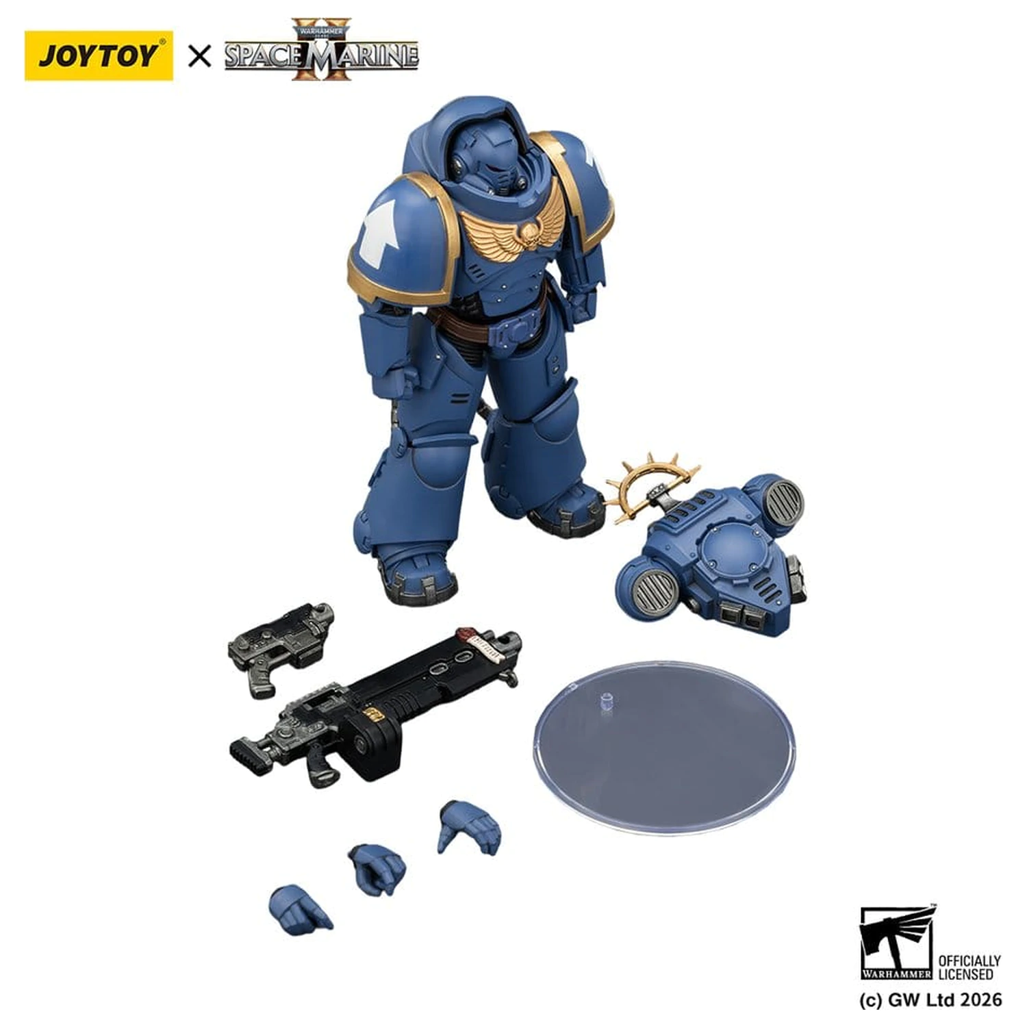 Warhammer 40,000 Action Figure Game Edition Ultramarines Heavy Intercessor 13 cm fotografija izdelka