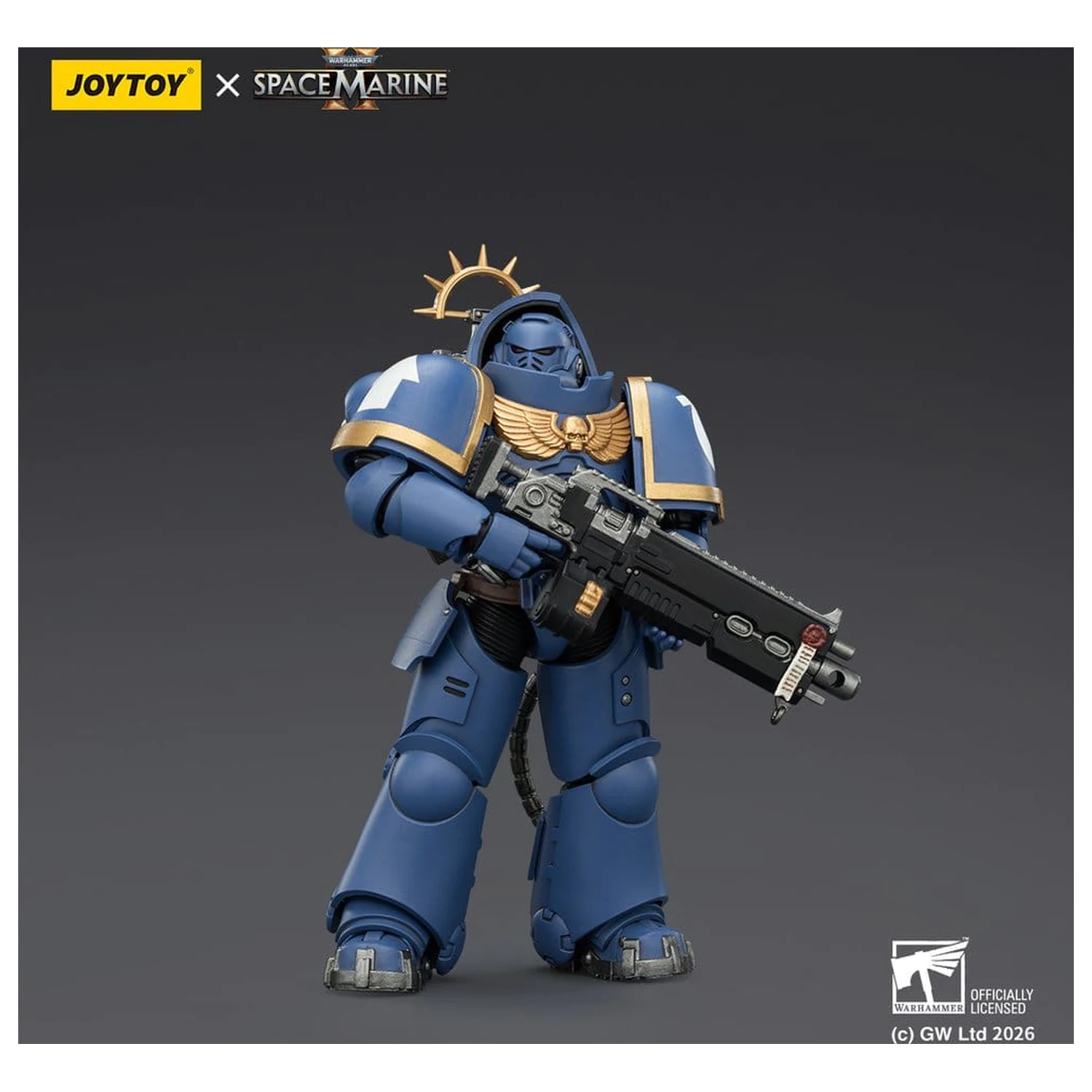 Warhammer 40,000 Action Figure Game Edition Ultramarines Heavy Intercessor 13 cm fotografija izdelka
