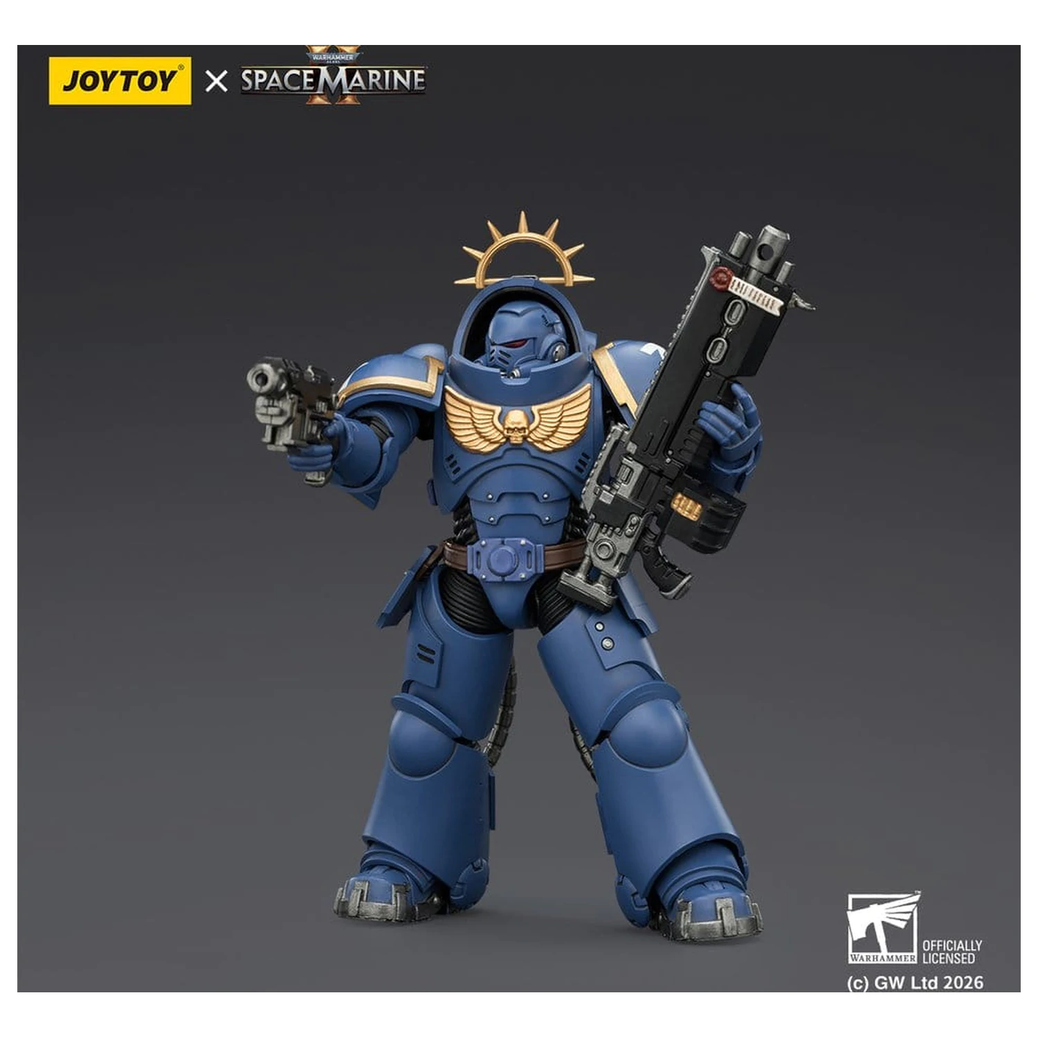 Warhammer 40,000 Action Figure Game Edition Ultramarines Heavy Intercessor 13 cm fotografija izdelka