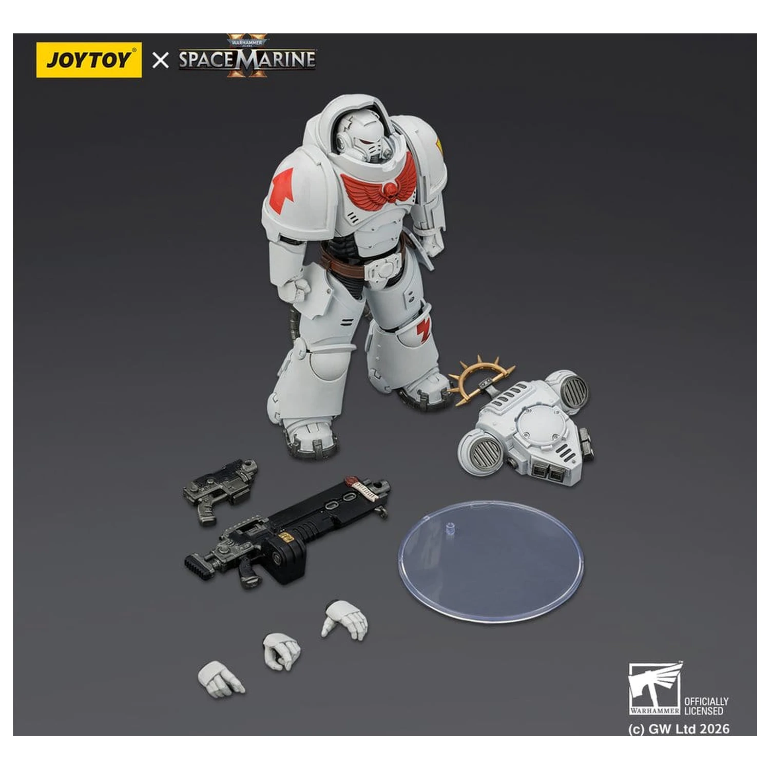 Warhammer 40,000 figurica akcijska igra izdaja White Scars Heavy Intercessor 13 cm fotografija izdelka