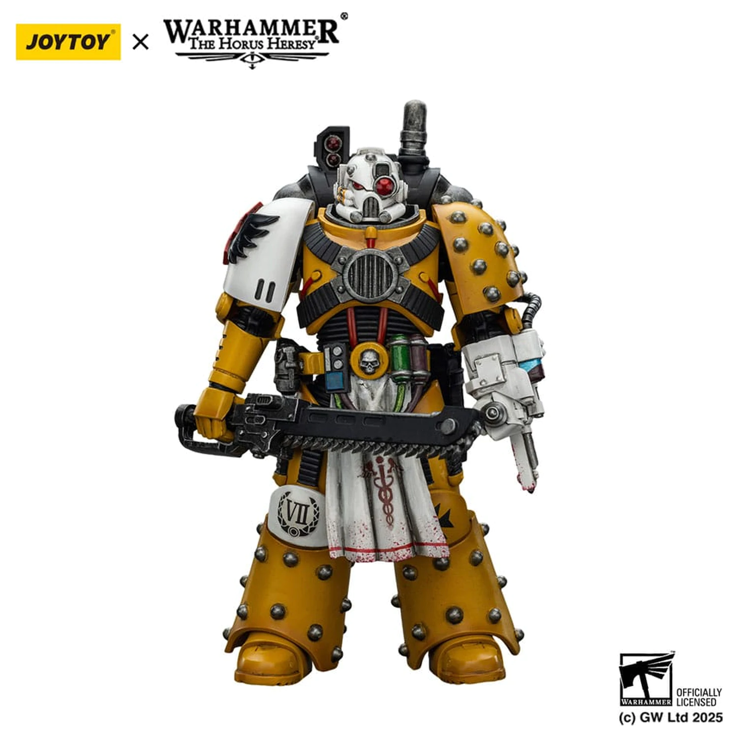 Warhammer 40,000: Imperial Fists akcijska figura Legion Apothecary 12 cm fotografija izdelka