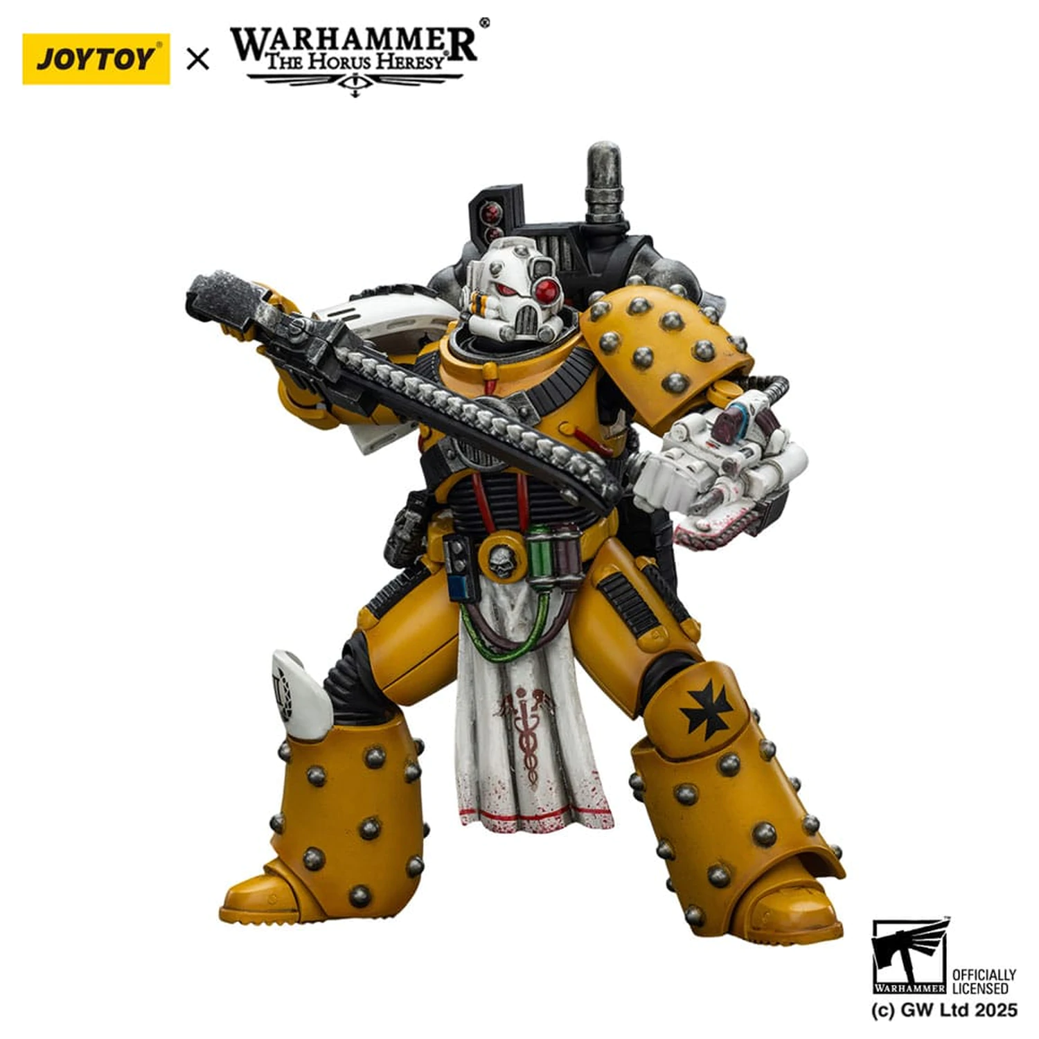 Warhammer 40,000: Imperial Fists akcijska figura Legion Apothecary 12 cm fotografija izdelka