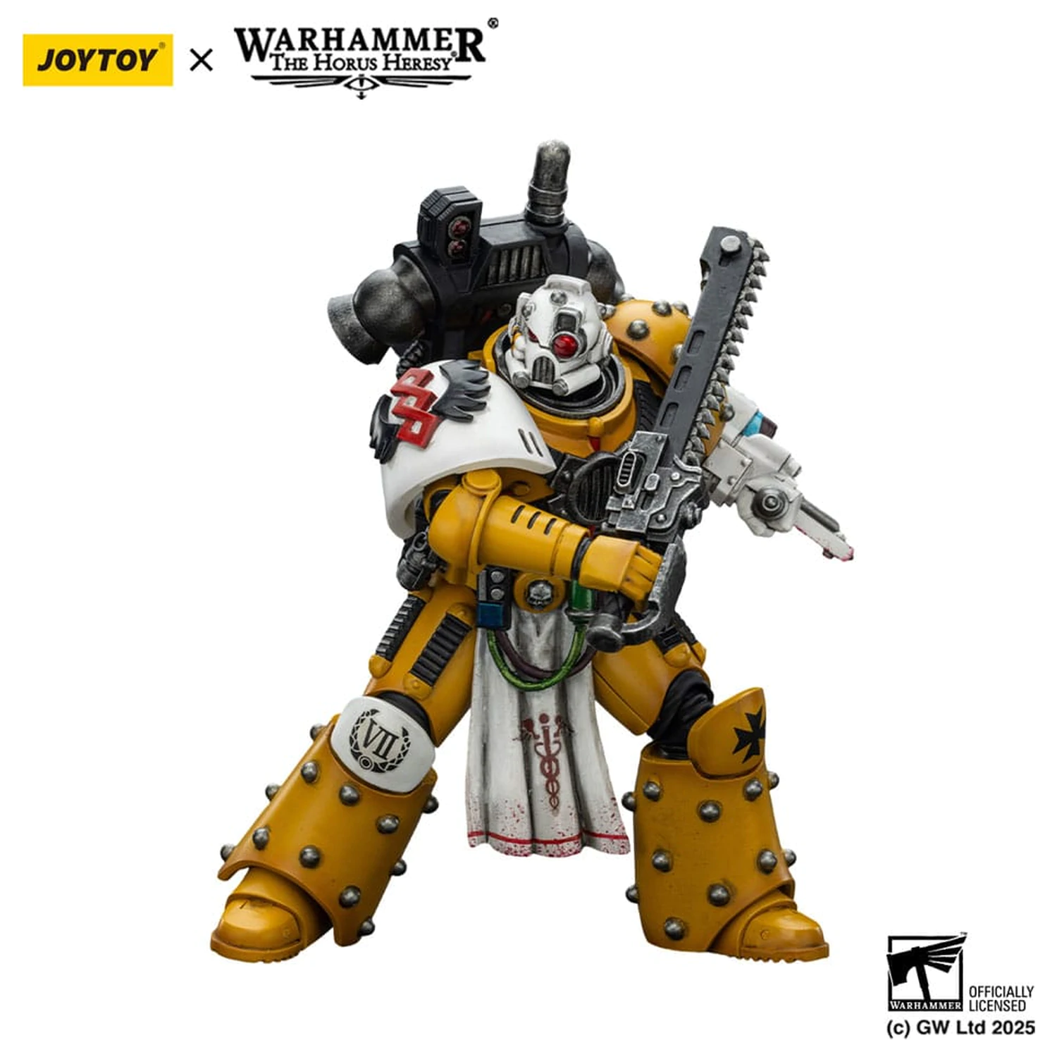 Warhammer 40,000: Imperial Fists akcijska figura Legion Apothecary 12 cm fotografija izdelka
