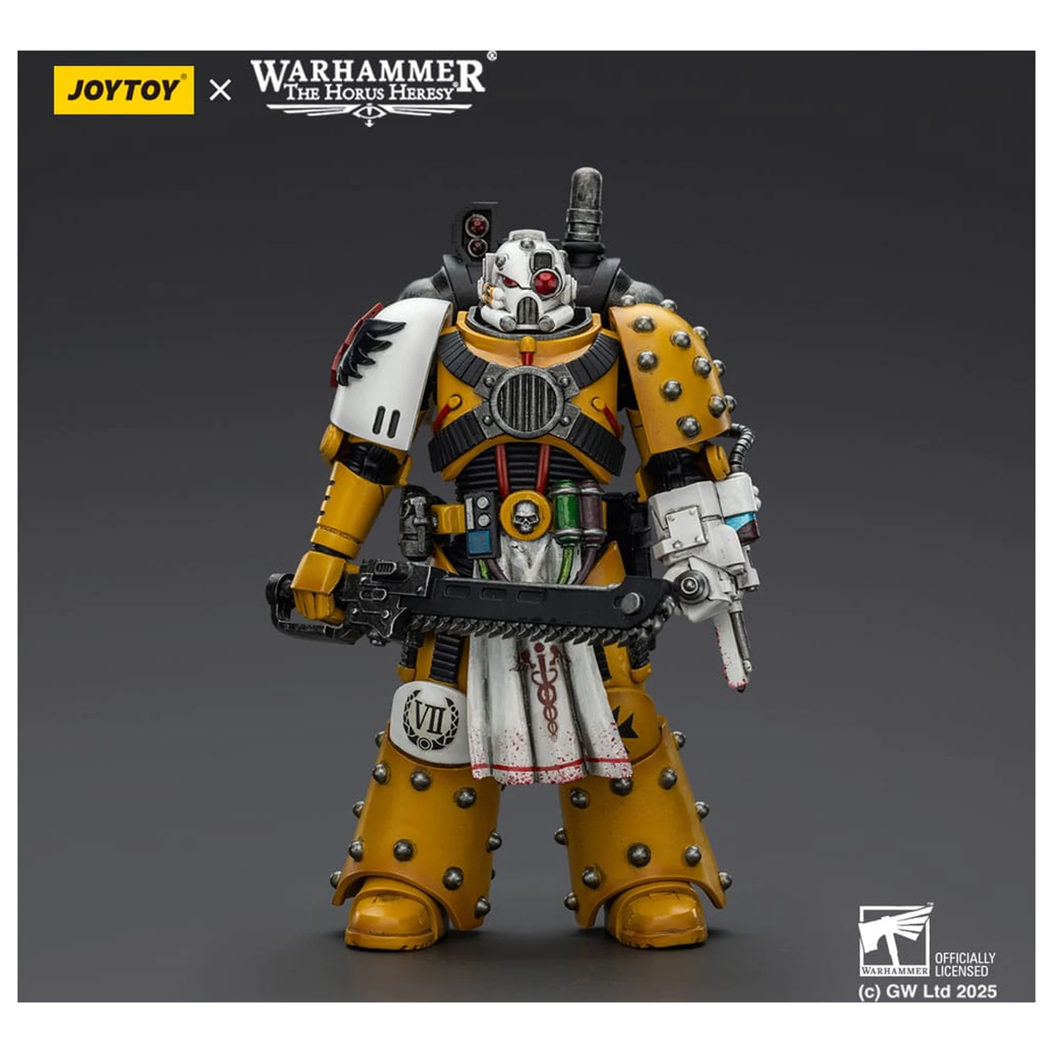 Warhammer 40,000: Imperial Fists akcijska figura Legion Apothecary 12 cm fotografija izdelka
