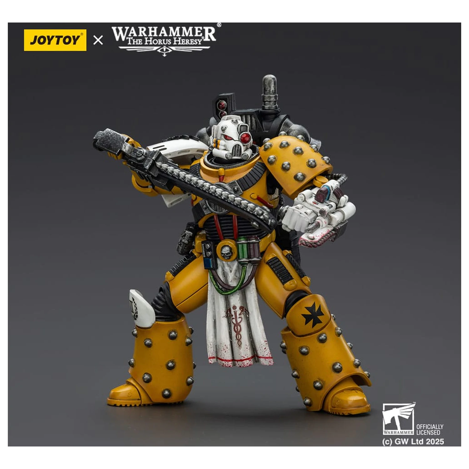 Warhammer 40,000: Imperial Fists akcijska figura Legion Apothecary 12 cm fotografija izdelka