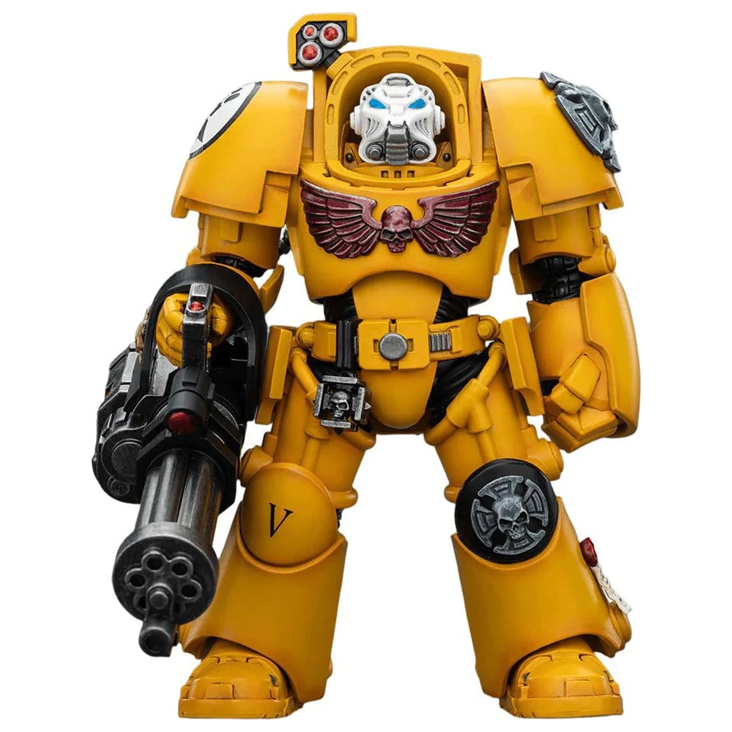 Warhammer 40,000 Action figura Imperial Fists Terminator 3 z Power Fist in Assault Cannon 14 cm fotografija izdelka