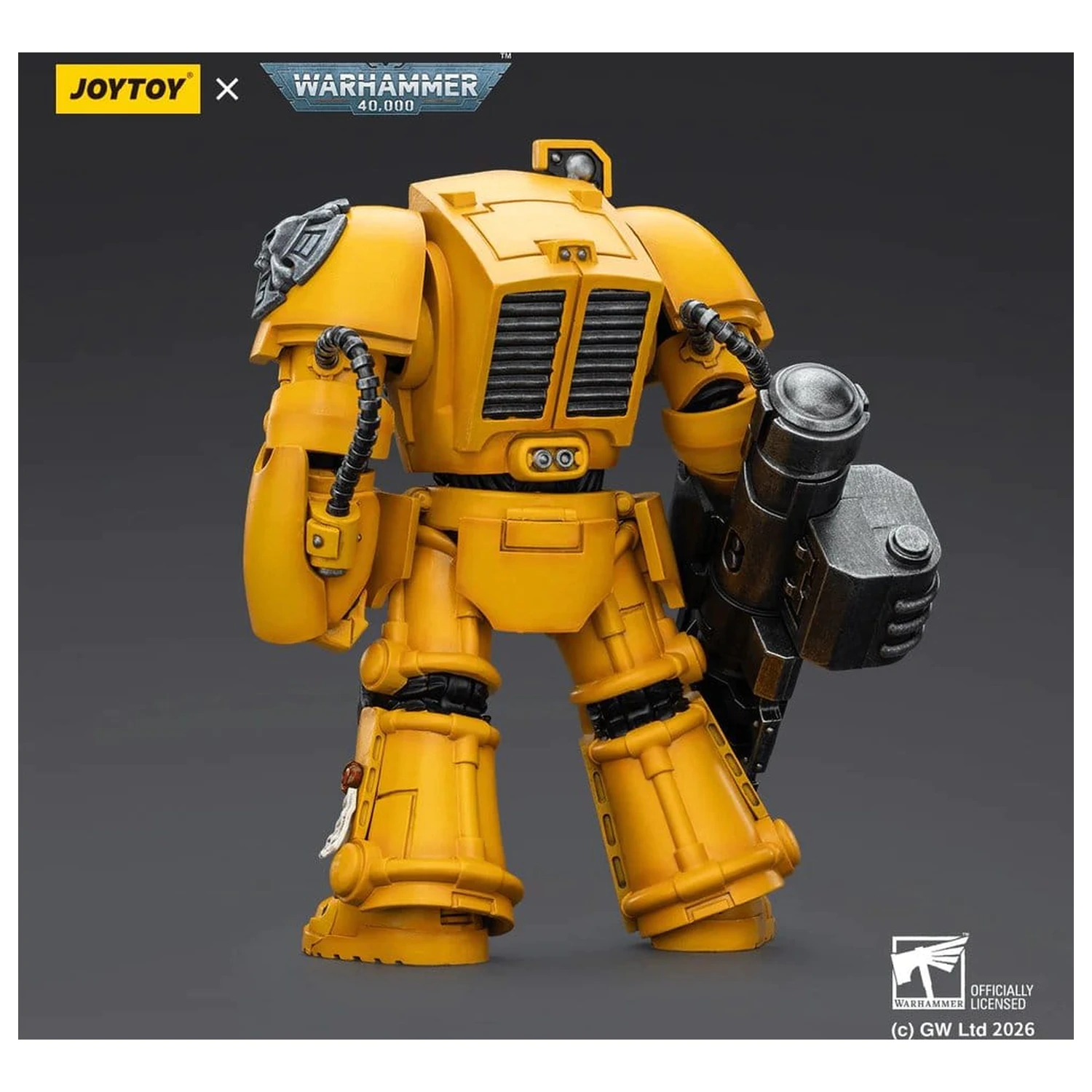 Warhammer 40,000 Action figura Imperial Fists Terminator 3 z Power Fist in Assault Cannon 14 cm fotografija izdelka
