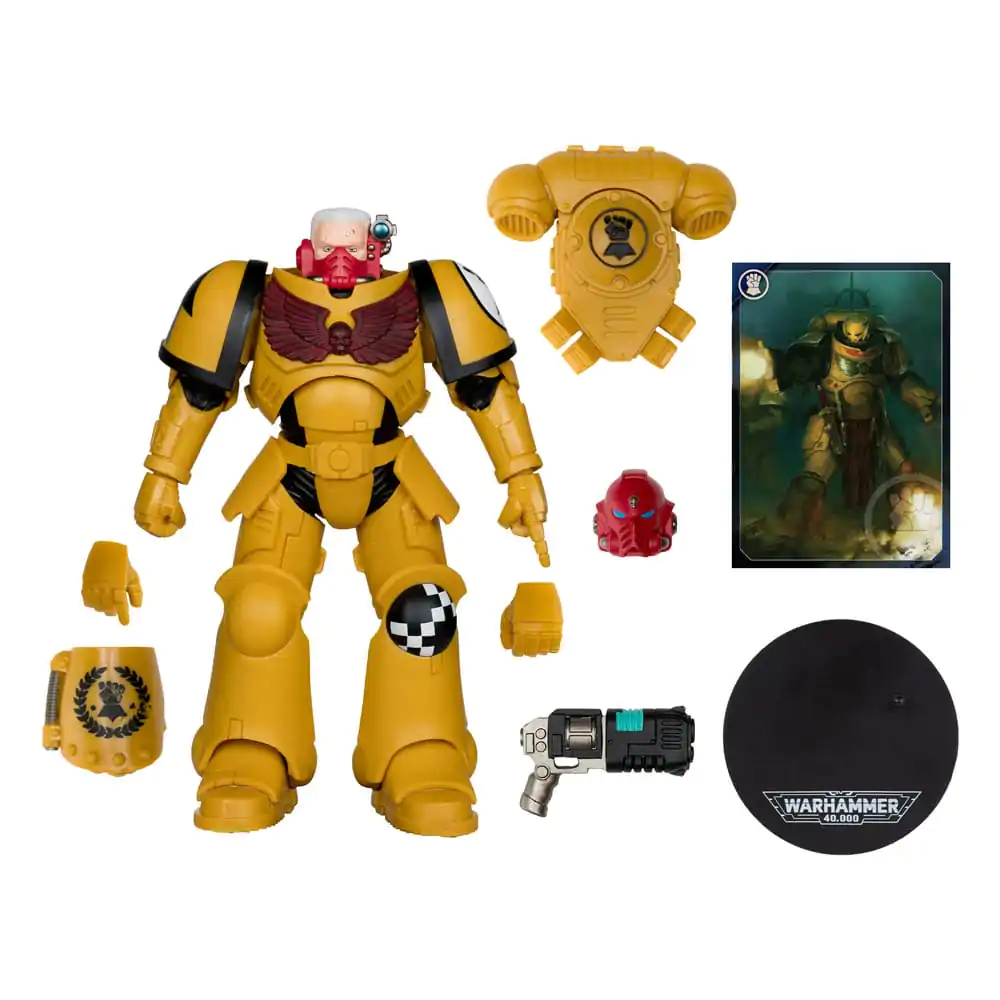 Warhammer 40,000 Akcijska figura Intercessor Sergeant (Imperial Fist) (Gold Label) 18 cm fotografija izdelka