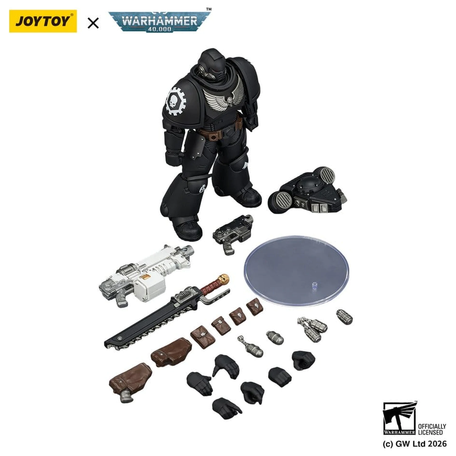 Warhammer 40,000 Action Figure Iron Hands Intercessor 12 cm fotografija izdelka