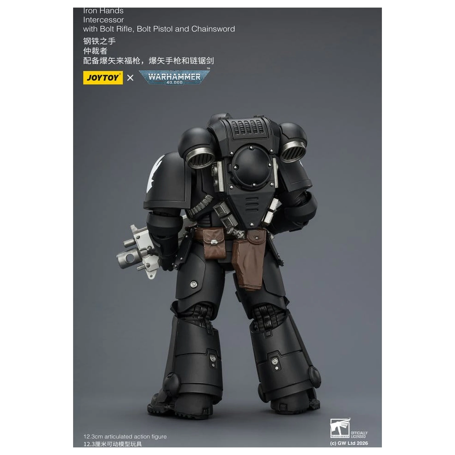 Warhammer 40,000 Action Figure Iron Hands Intercessor 12 cm fotografija izdelka