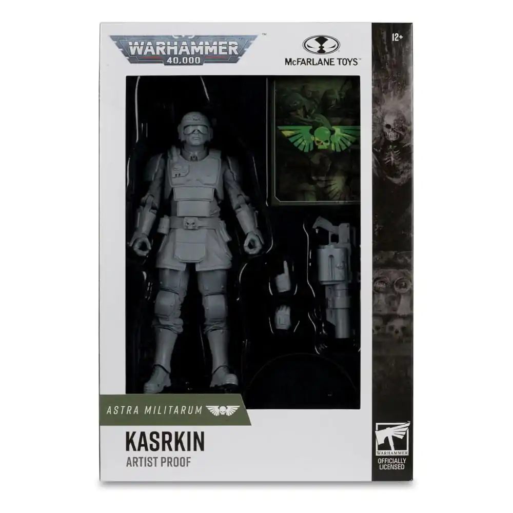 Warhammer 40,000 akcijska figura Kasrkin (Astra Militarum) Artist Proof 18 cm fotografija izdelka