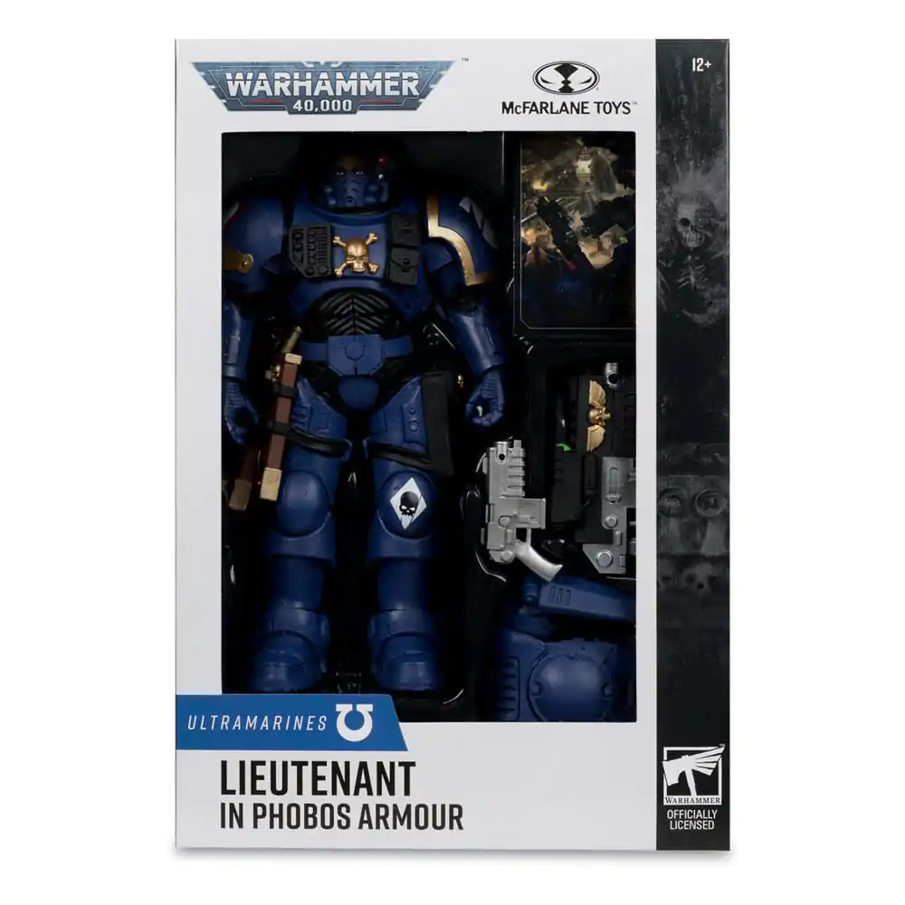 Warhammer 40,000 Akcijska figura Lieutenant v Phobos oklepu (Ultramarines) 18 cm fotografija izdelka