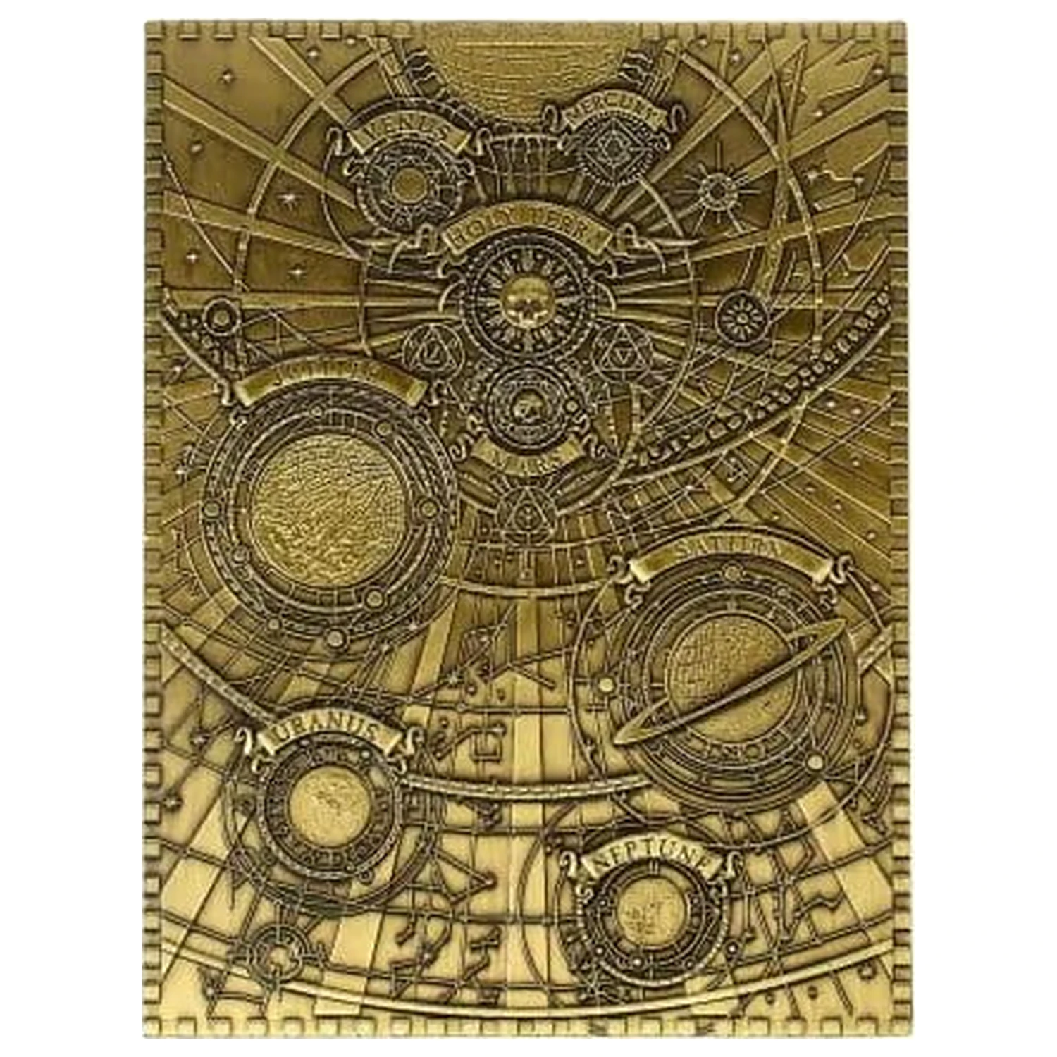 Warhammer 40,000 kovinska karta Sol System fotografija izdelka