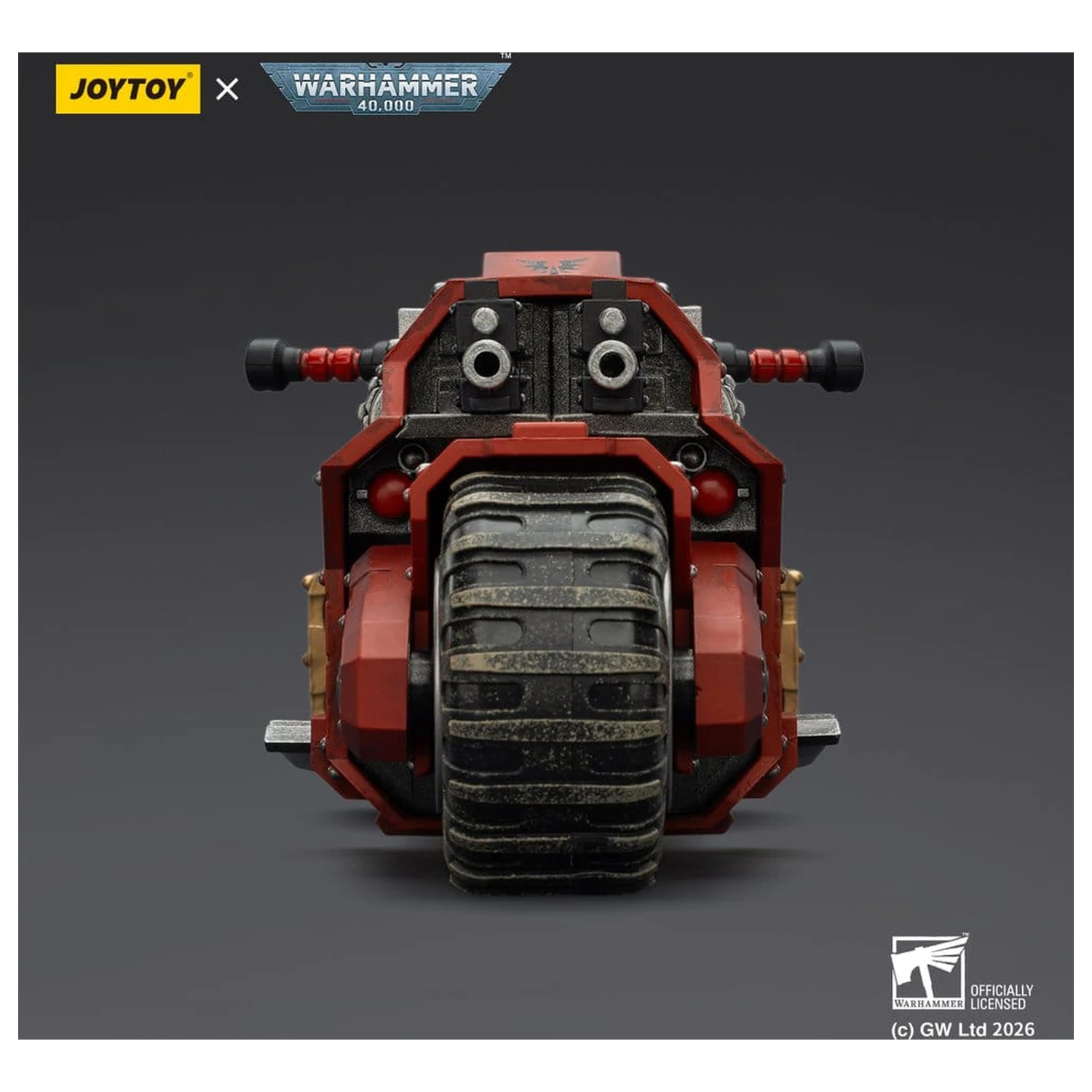 Warhammer 40,000 Raider-pattern bojna motorno kolo Blood Angels z twin-linked bolt rifles 22 cm fotografija izdelka