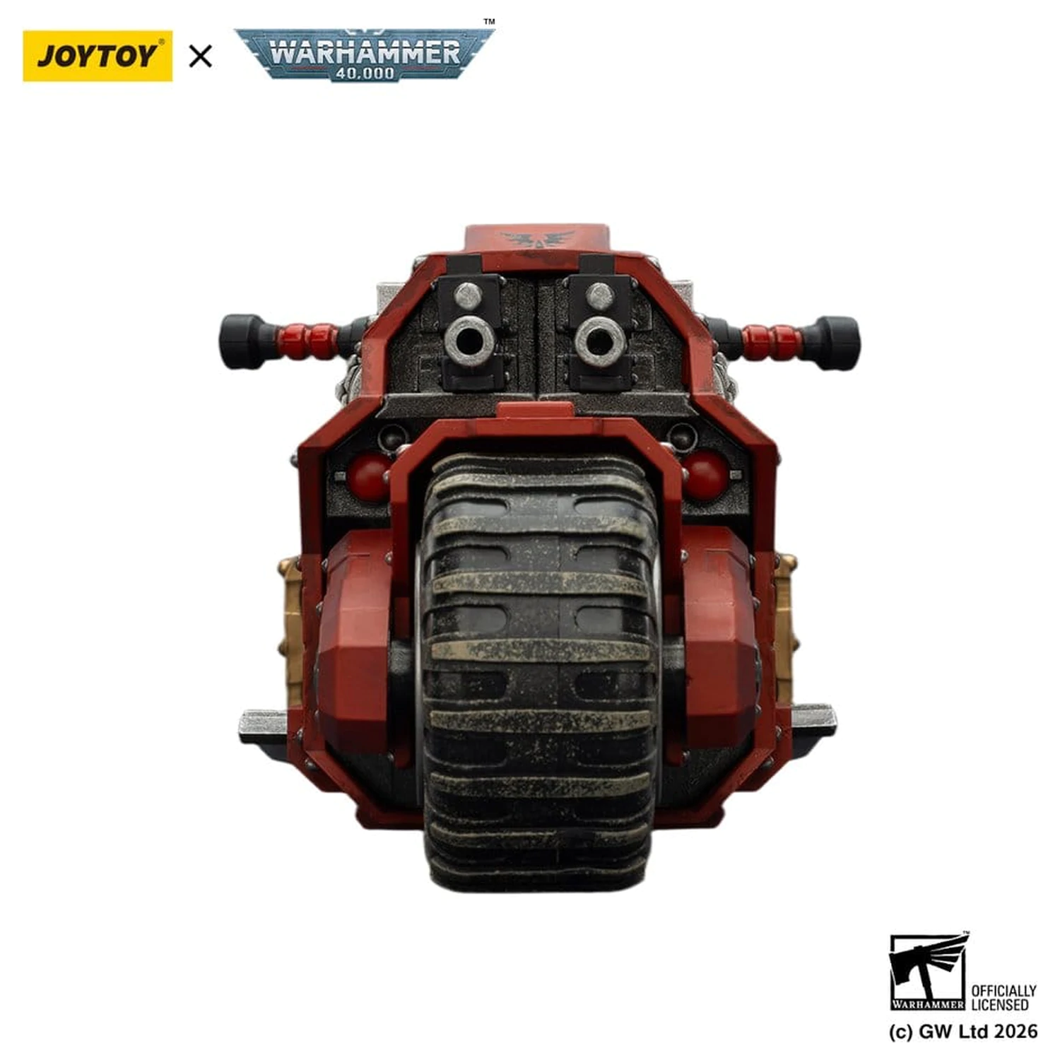 Warhammer 40,000 Raider-pattern bojna motorno kolo Blood Angels z twin-linked bolt rifles 22 cm fotografija izdelka