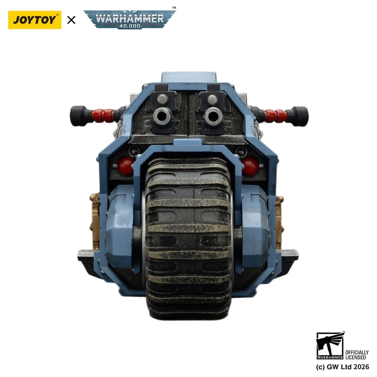 Warhammer 40,000 Raider-pattern bojna motor s Space Wolves z dvojnimi bolt puškami 22 cm fotografija izdelka
