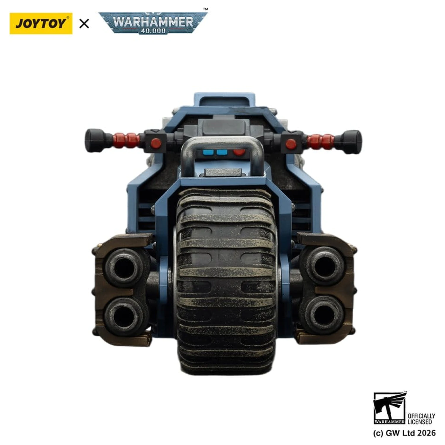 Warhammer 40,000 Raider-pattern bojna motor s Space Wolves z dvojnimi bolt puškami 22 cm fotografija izdelka