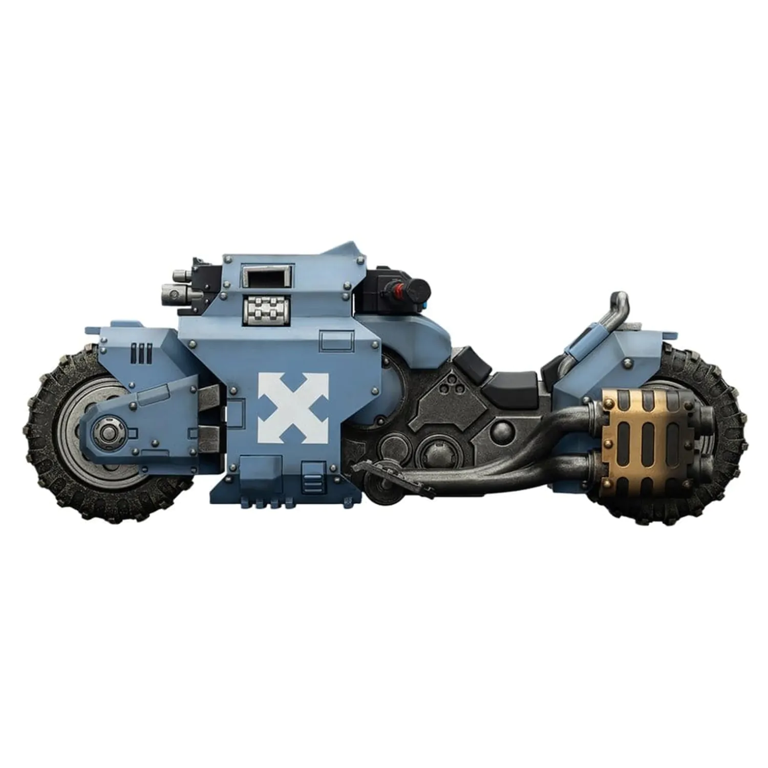 Warhammer 40,000 Raider-pattern bojna motor s Space Wolves z dvojnimi bolt puškami 22 cm fotografija izdelka