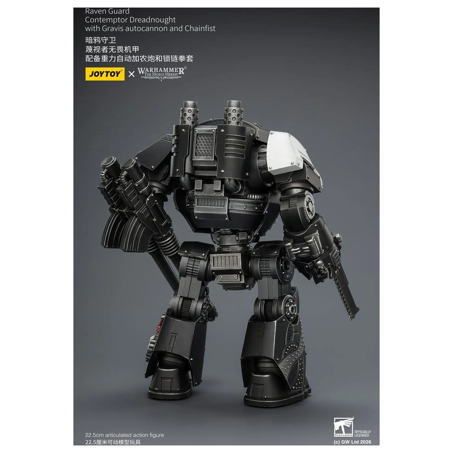 Warhammer 40,000 Akcijska figura Raven Guard Contemptor Dreadnought 23 cm fotografija izdelka