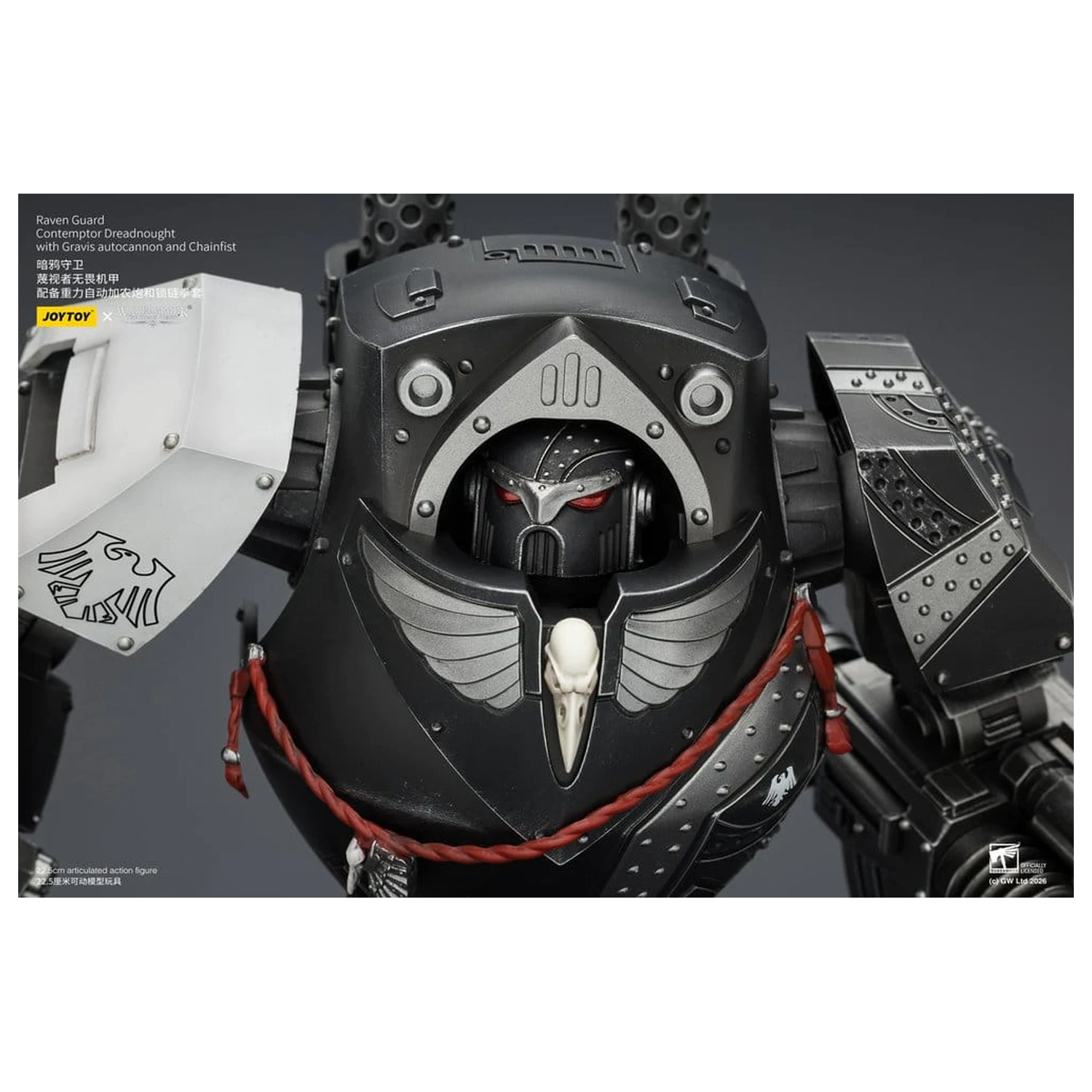 Warhammer 40,000 Akcijska figura Raven Guard Contemptor Dreadnought 23 cm fotografija izdelka