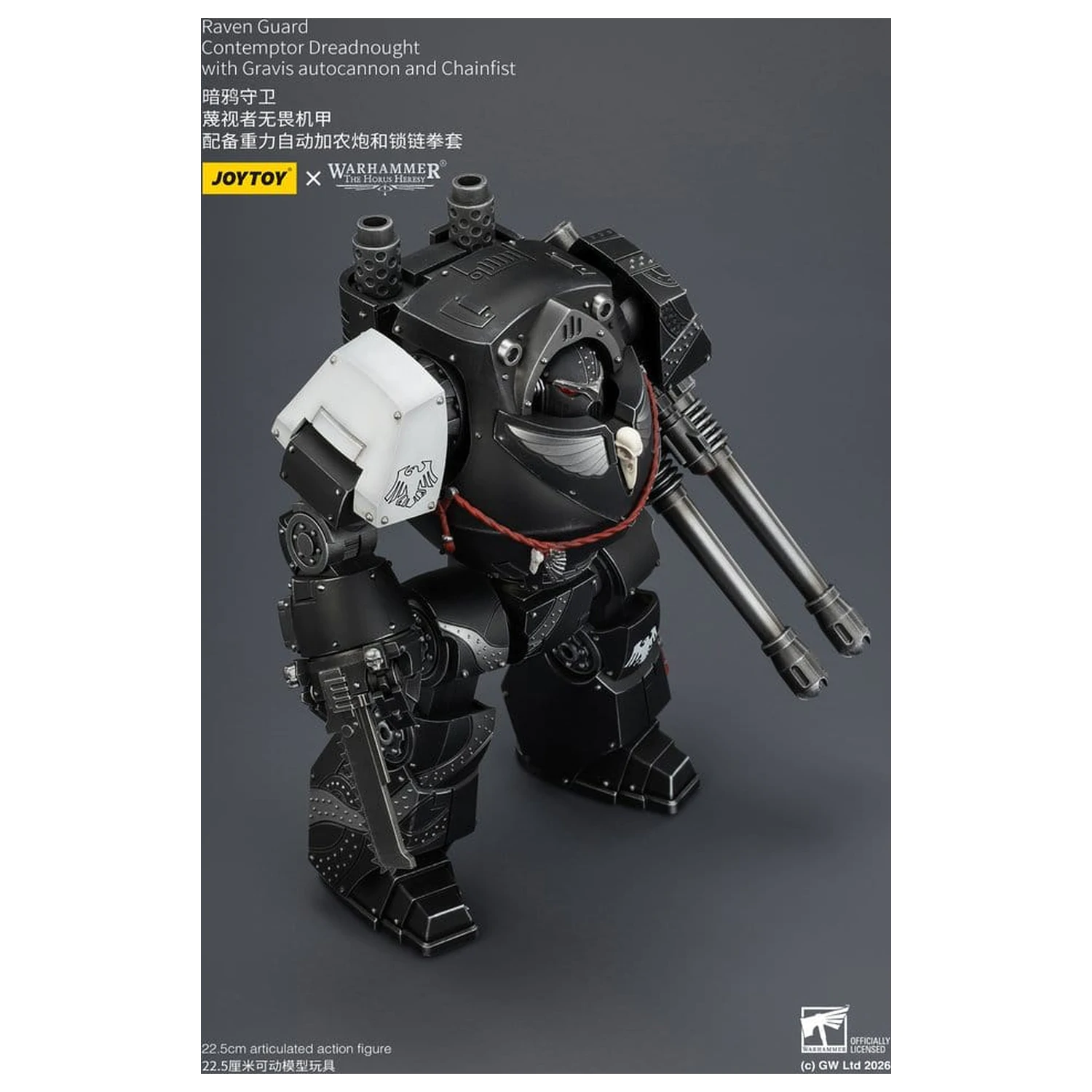 Warhammer 40,000 Akcijska figura Raven Guard Contemptor Dreadnought 23 cm fotografija izdelka