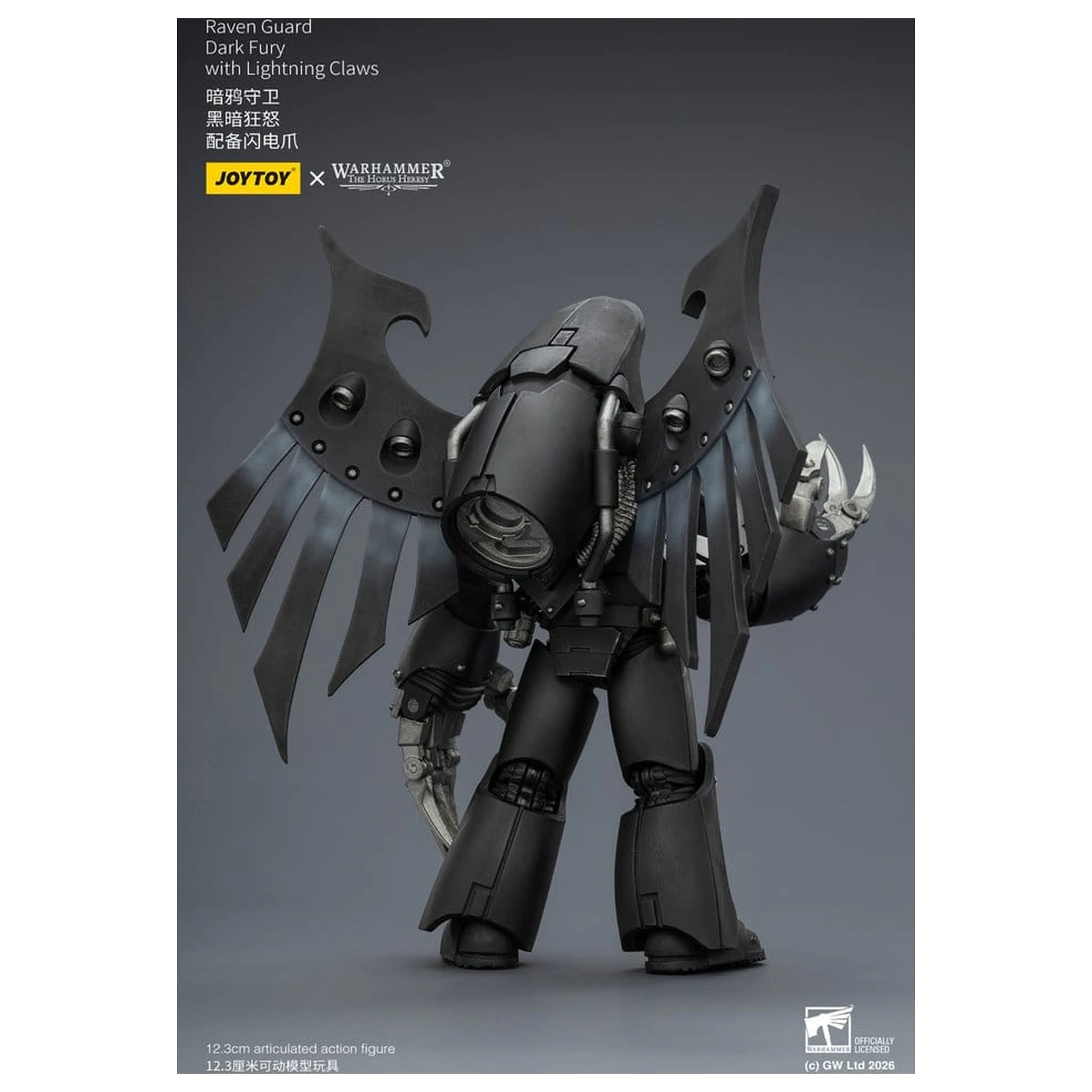 Warhammer 40,000 Akcijska figura Raven Guard Dark Fury 12 cm fotografija izdelka