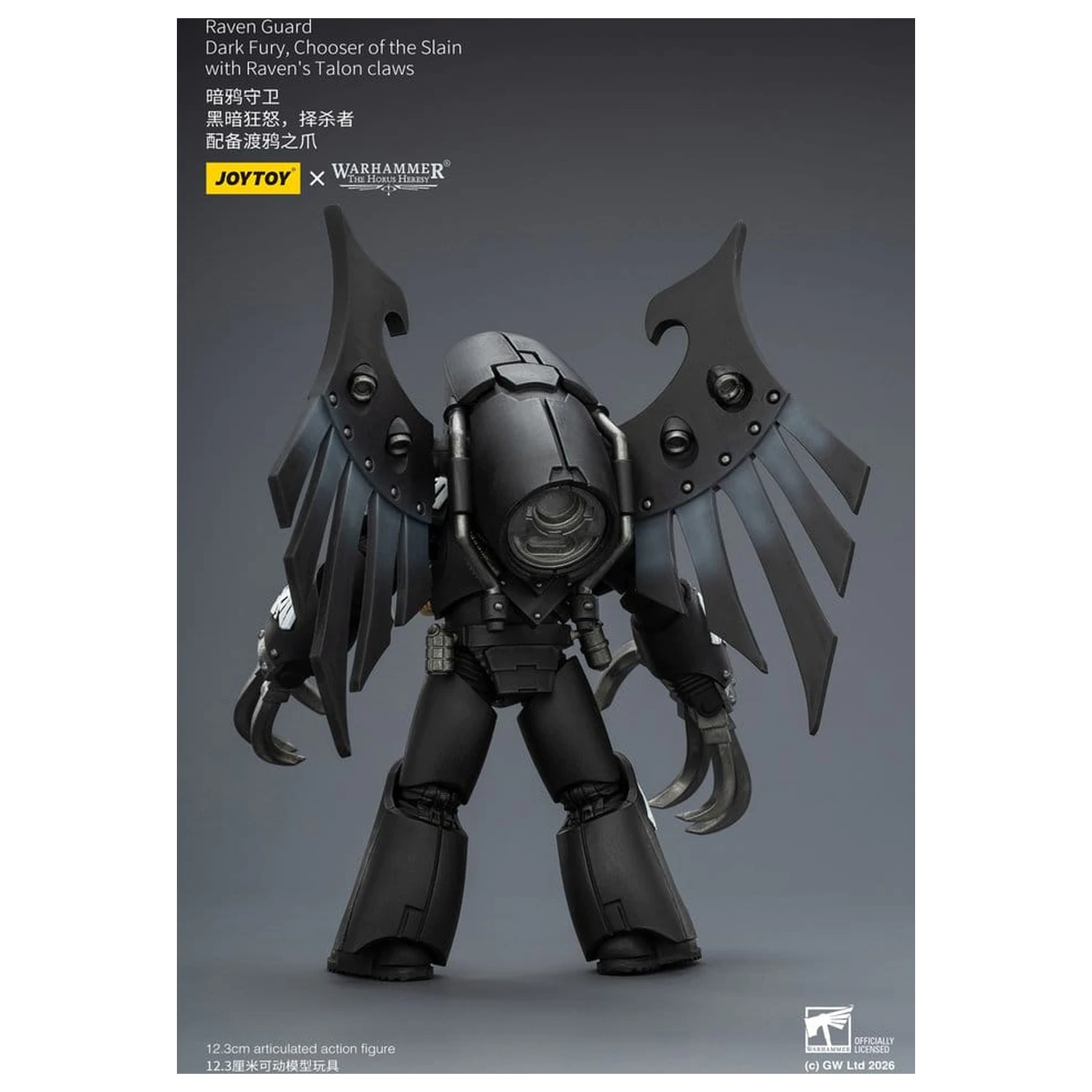 Warhammer 40,000 Action Figura Raven Guard Dark Fury, Chooser of the Slain 12 cm fotografija izdelka