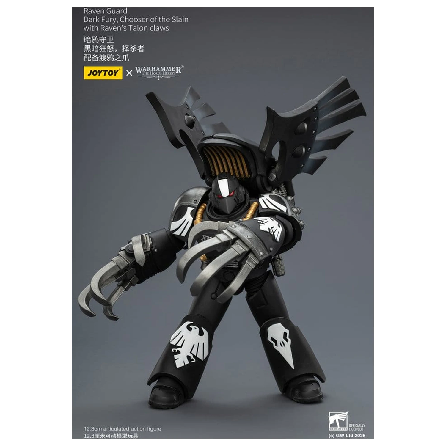 Warhammer 40,000 Action Figura Raven Guard Dark Fury, Chooser of the Slain 12 cm fotografija izdelka