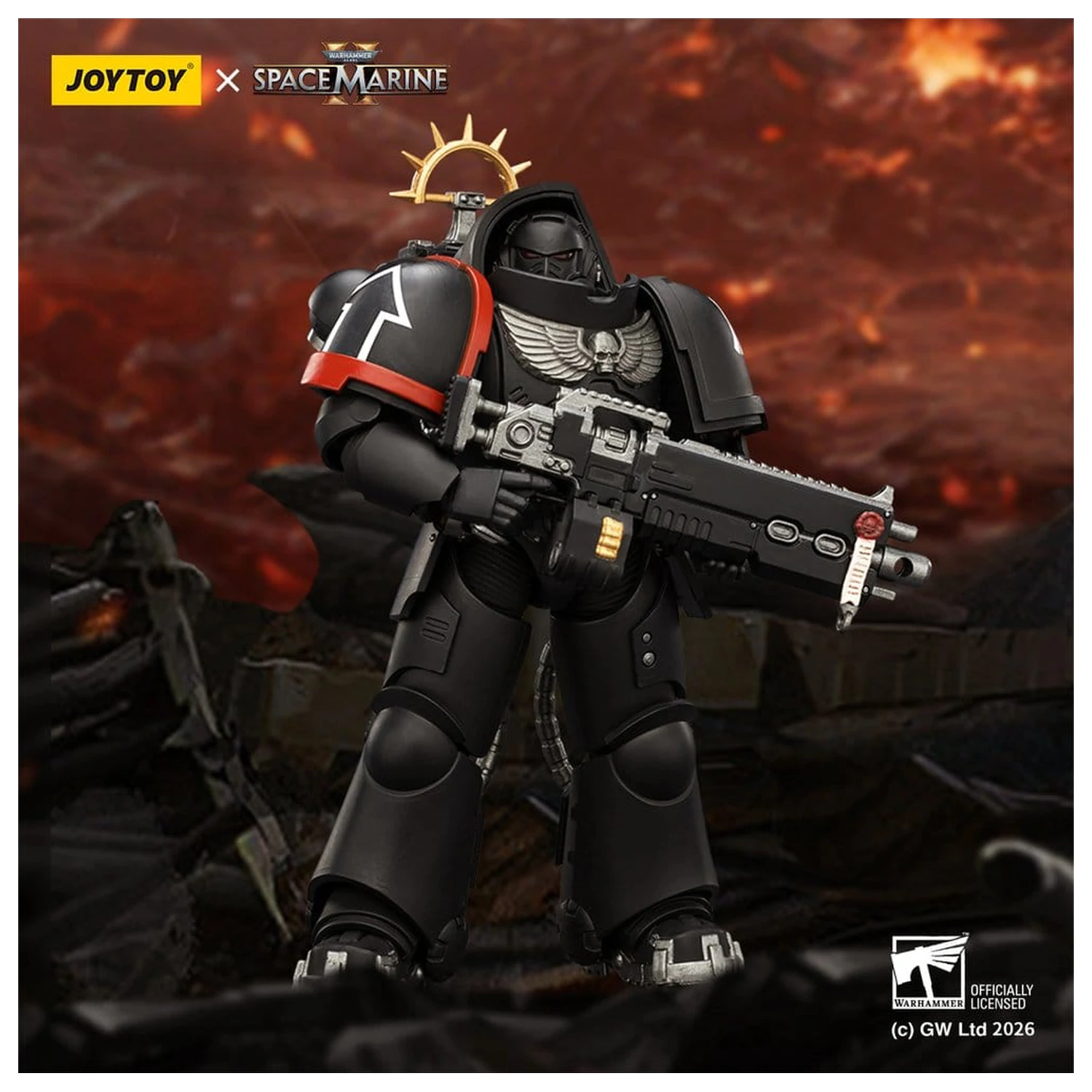 Warhammer 40,000 Action Figure Raven Guard Heavy Intercessor 13 cm fotografija izdelka