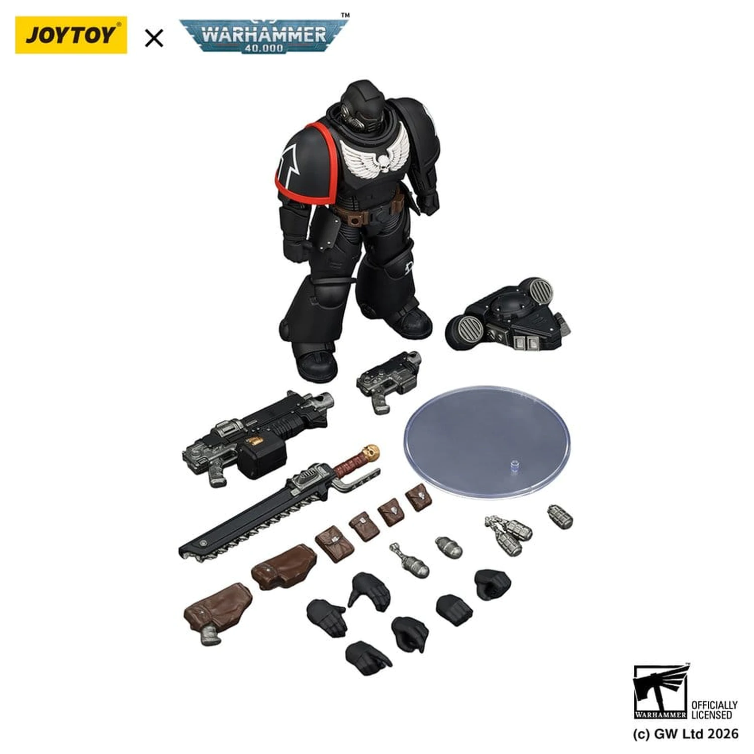 Warhammer 40,000 Action Figure Raven Guard Intercessor 12 cm fotografija izdelka