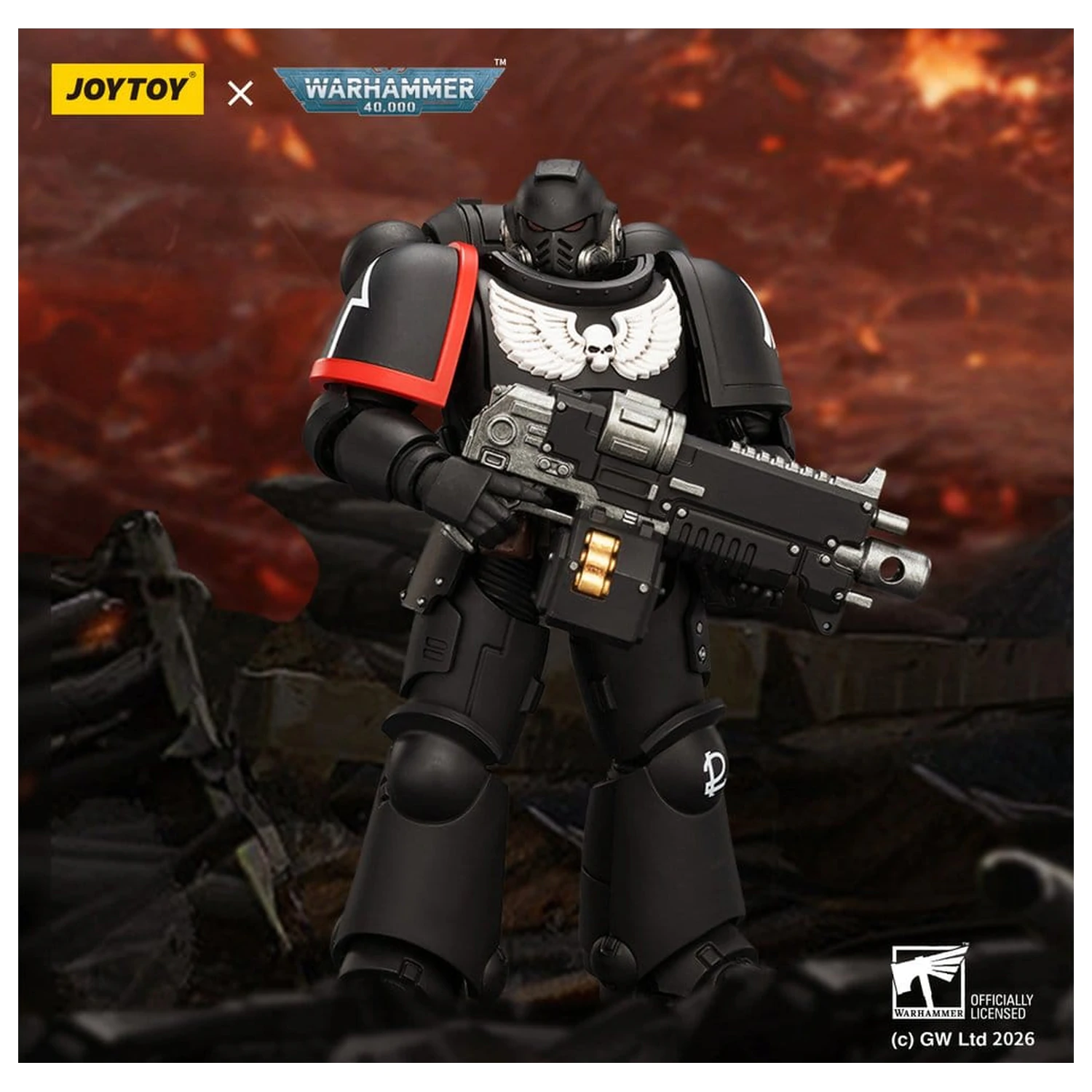 Warhammer 40,000 Action Figure Raven Guard Intercessor 12 cm fotografija izdelka