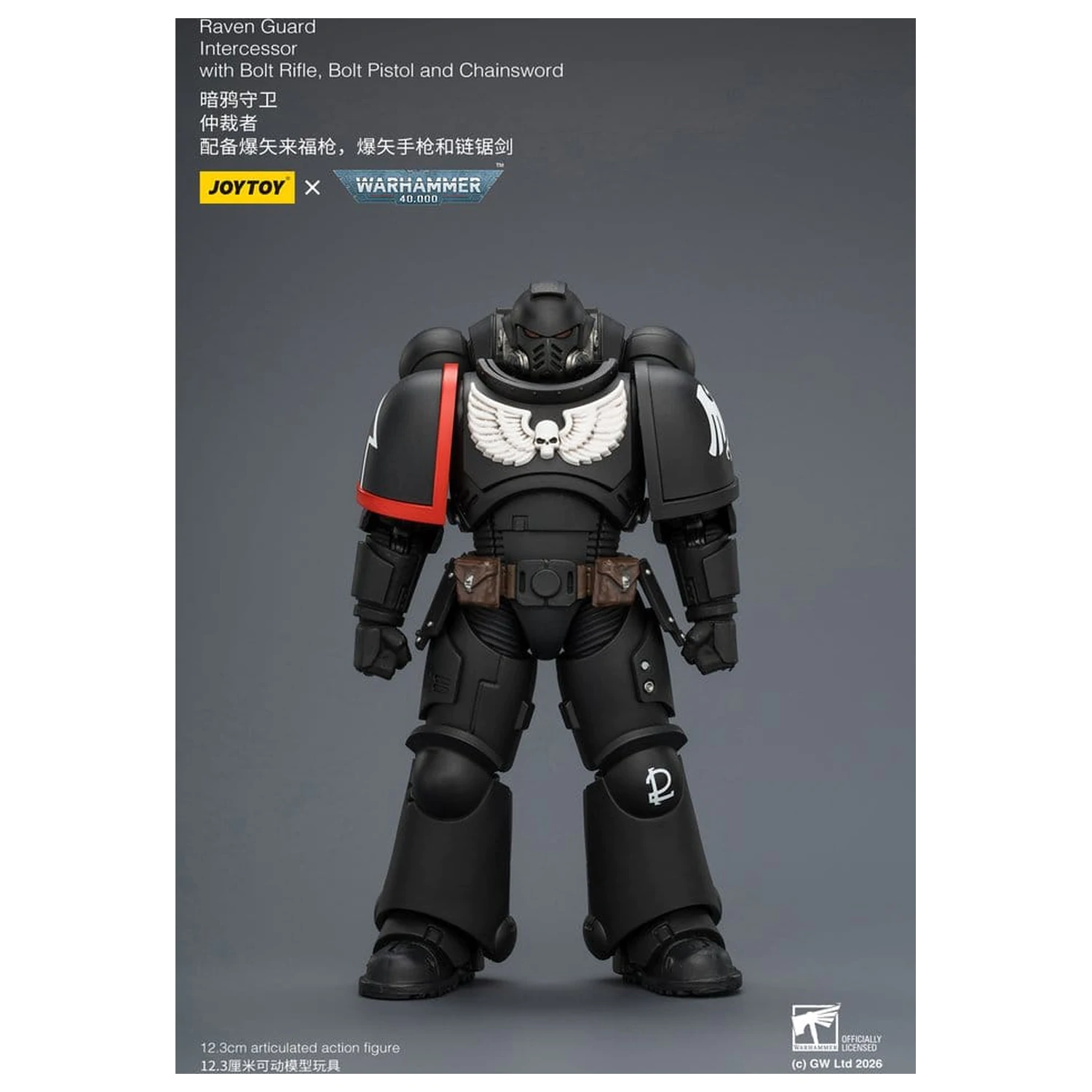 Warhammer 40,000 Action Figure Raven Guard Intercessor 12 cm fotografija izdelka