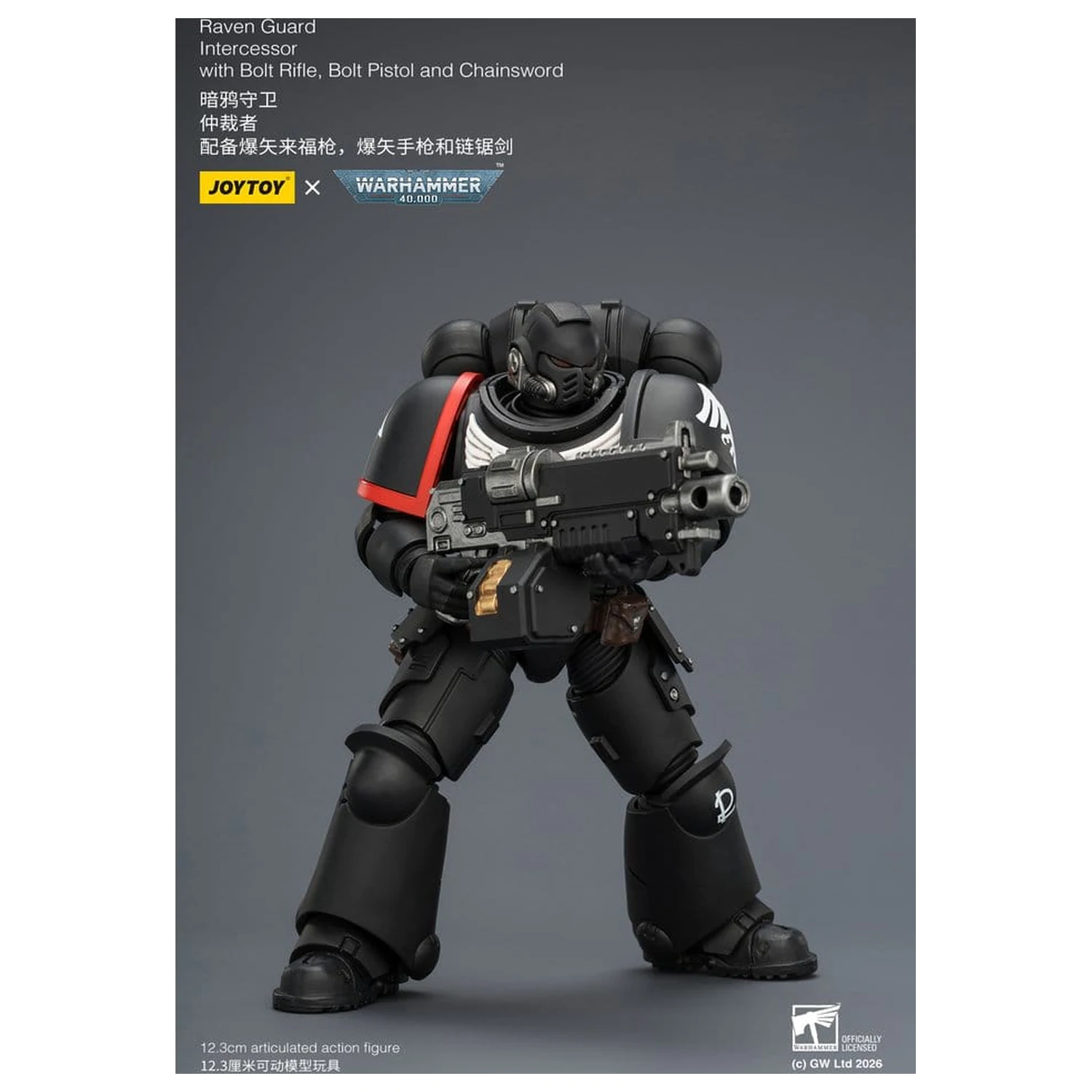 Warhammer 40,000 Action Figure Raven Guard Intercessor 12 cm fotografija izdelka