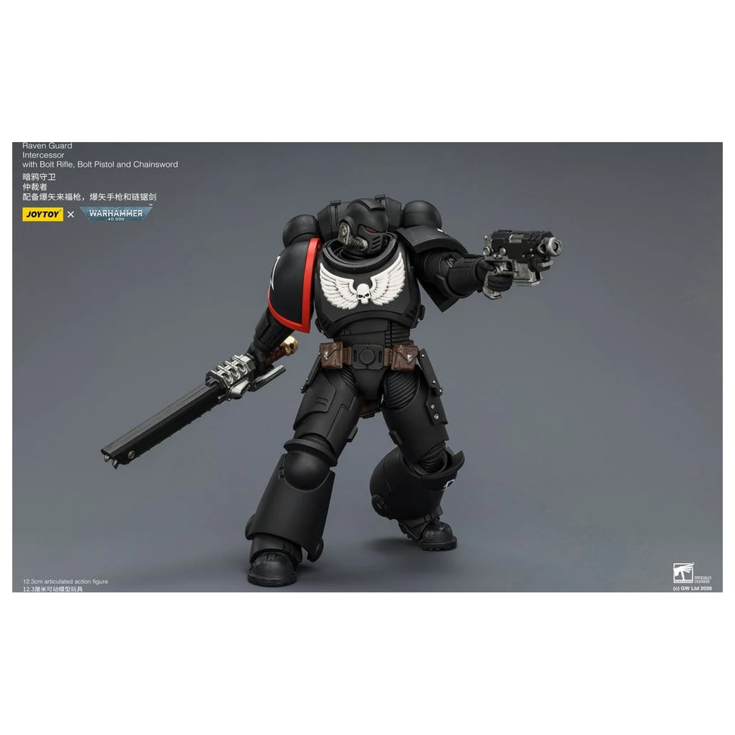 Warhammer 40,000 Action Figure Raven Guard Intercessor 12 cm fotografija izdelka