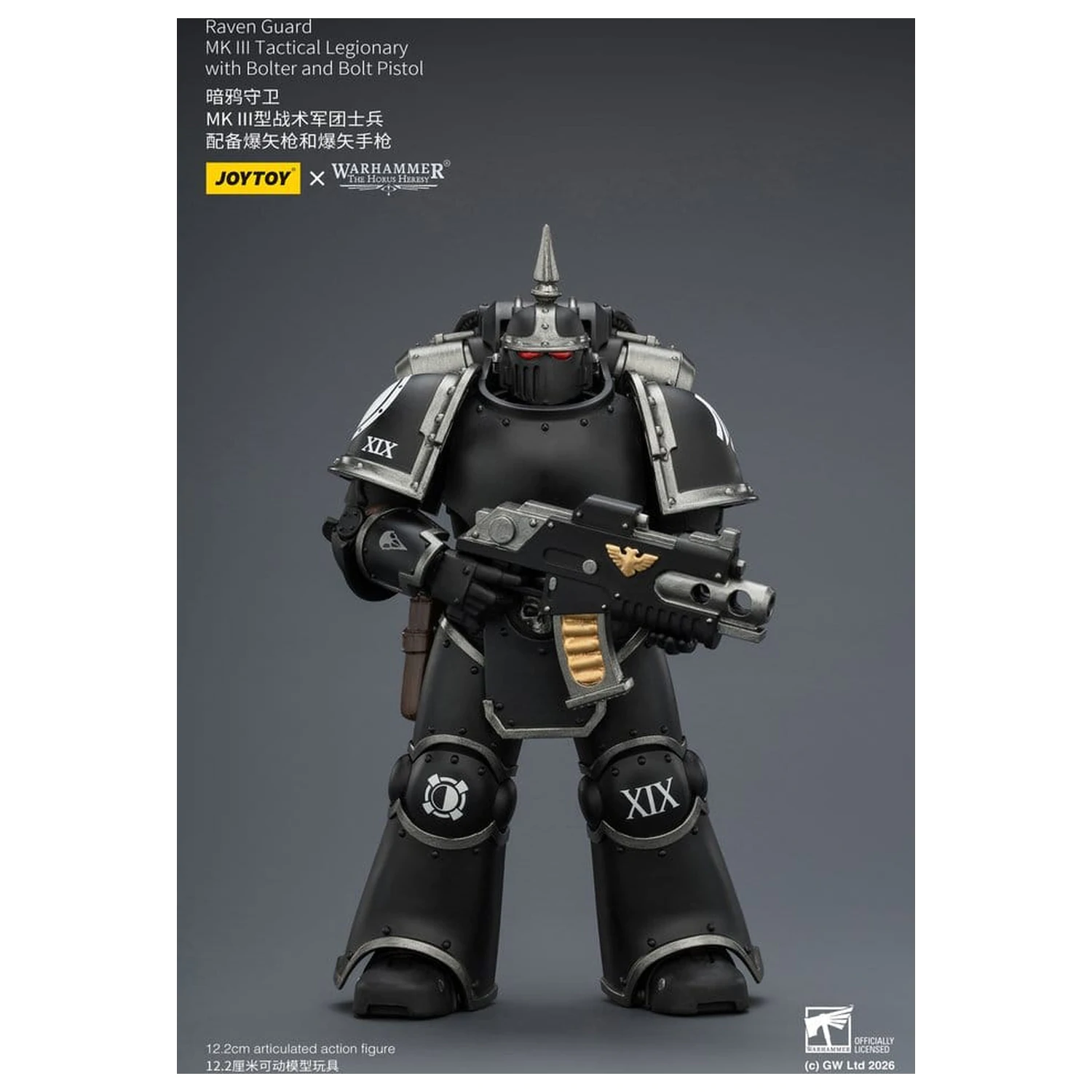 Warhammer 40,000 Akcijska figura Raven Guard MK III Tactical Legionary 12 cm fotografija izdelka