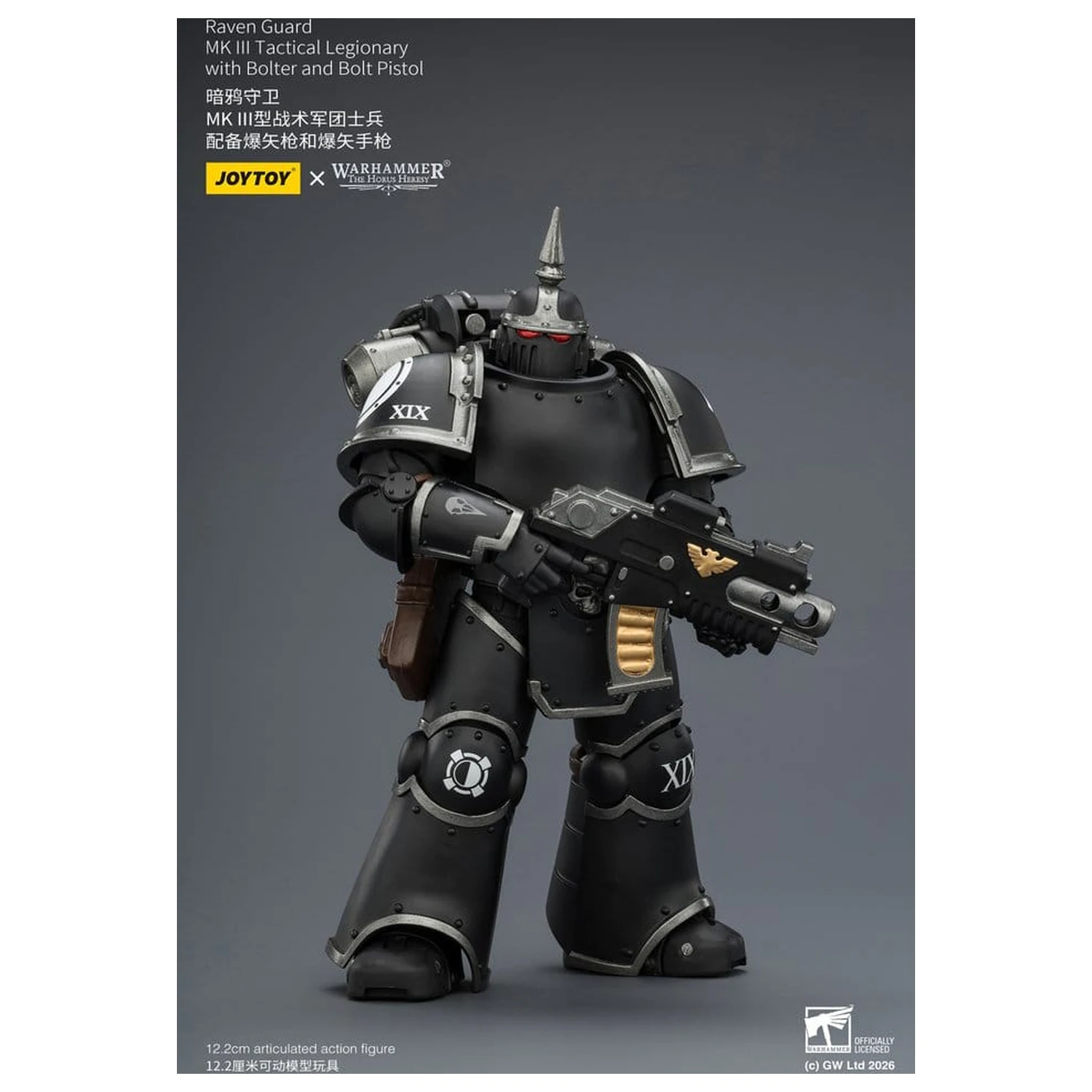 Warhammer 40,000 Akcijska figura Raven Guard MK III Tactical Legionary 12 cm fotografija izdelka