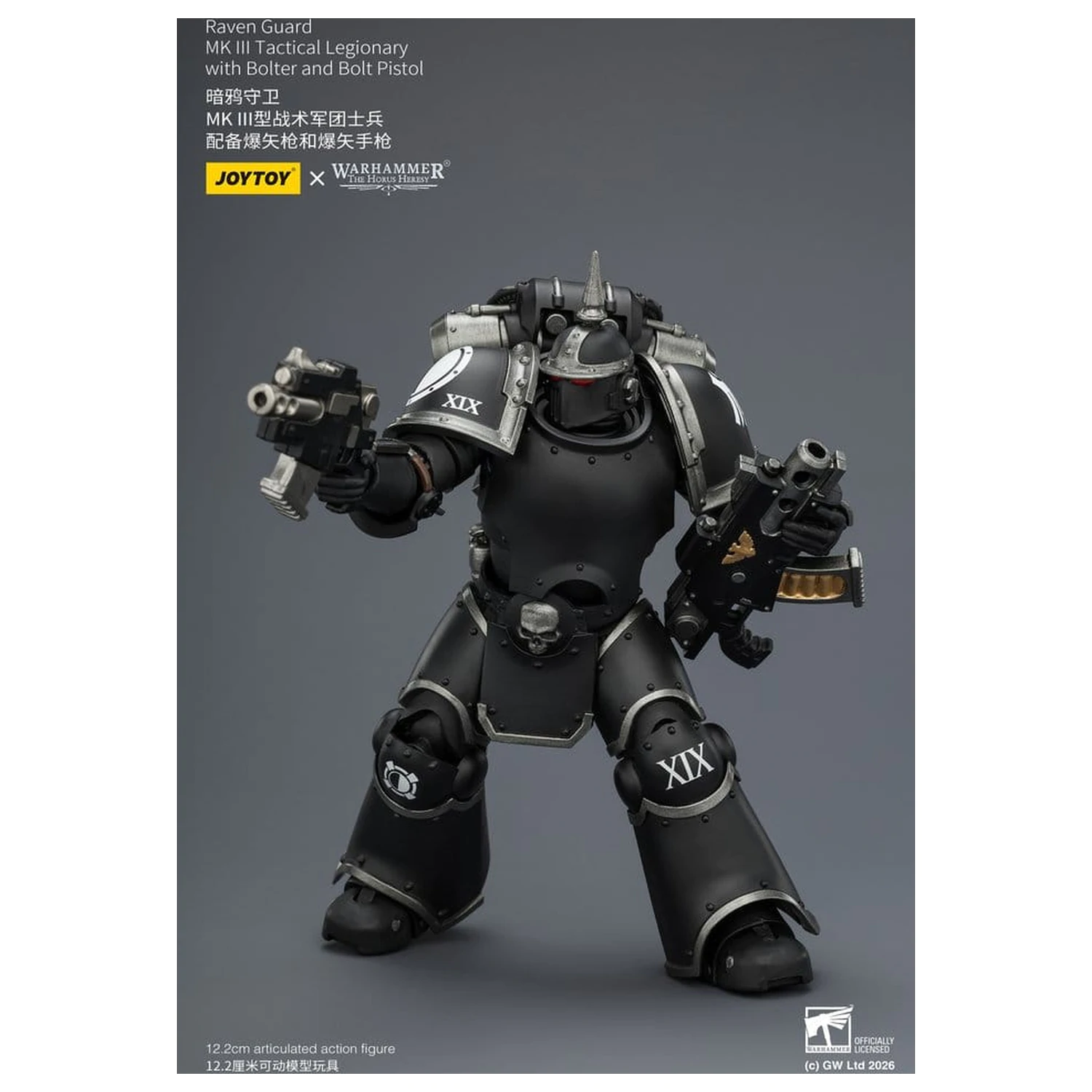 Warhammer 40,000 Akcijska figura Raven Guard MK III Tactical Legionary 12 cm fotografija izdelka